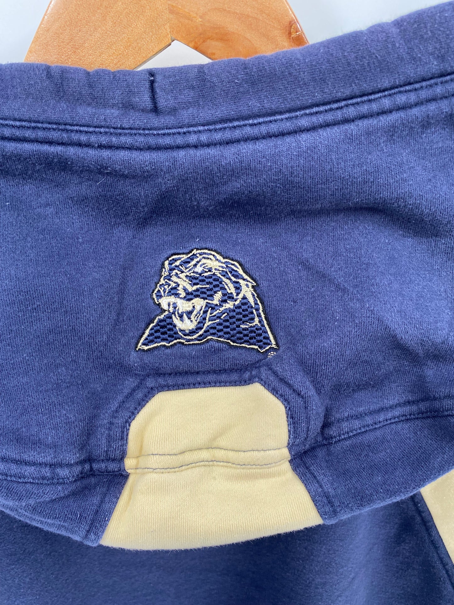 00' NIKE PITTSBURGH PANTHERS Size XL Vintage Hoodie Sweat-shirt / K4252