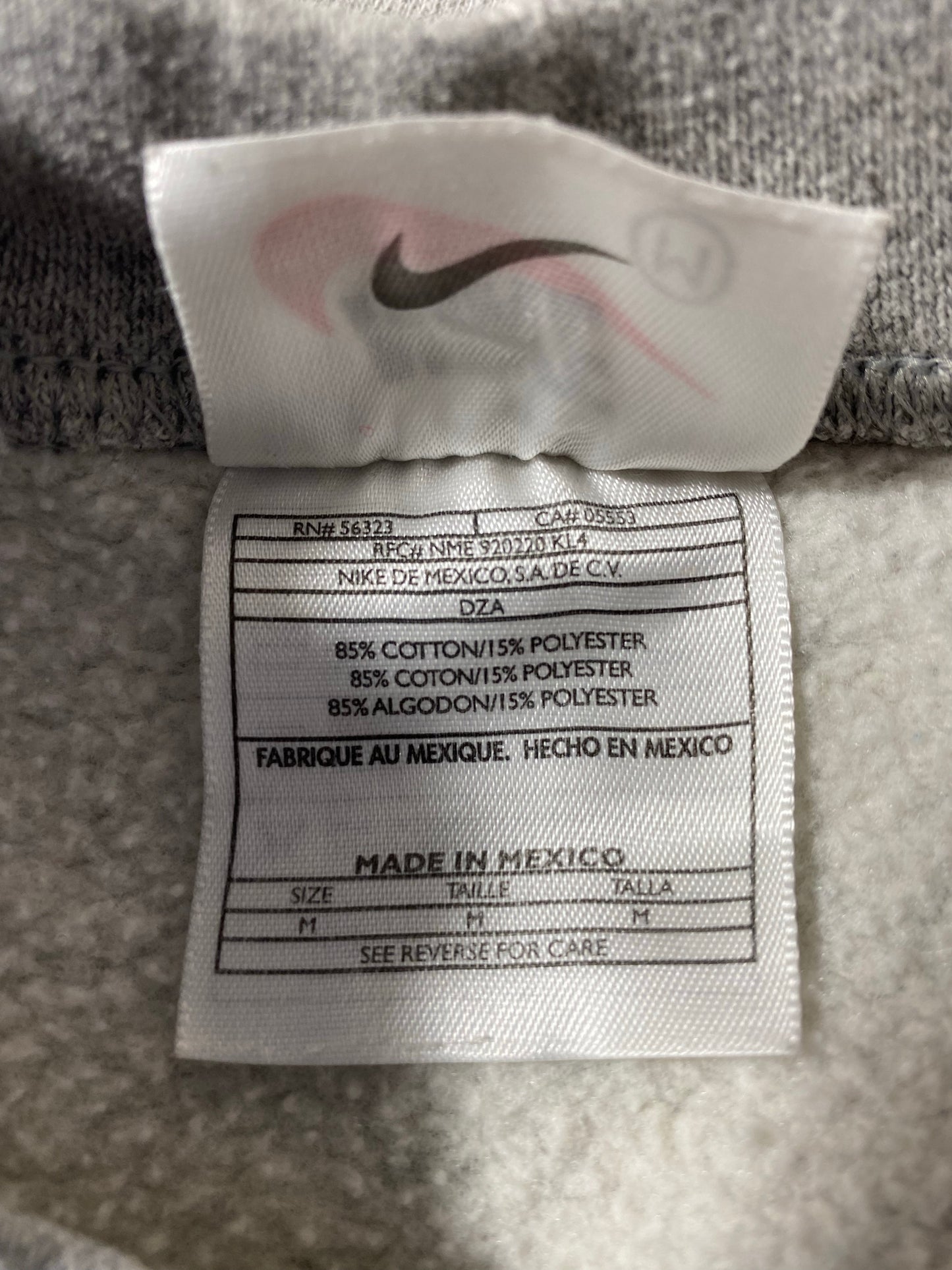 90's NIKE MINI SWOOSH Size M Vintage Sweat-shirt/ K5254