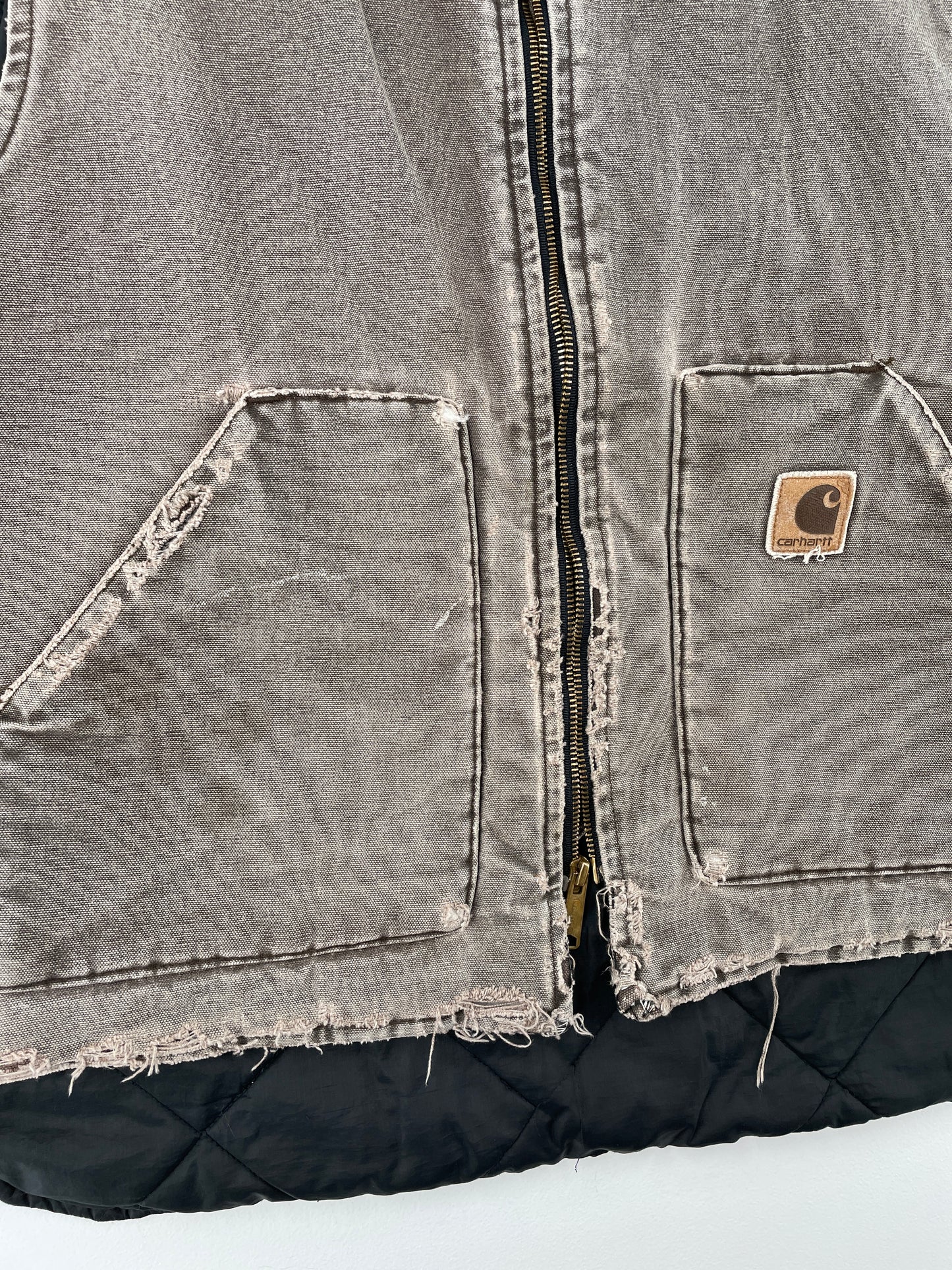 90’s CARHARTT Made in USA Size XL Duck Vest / A9161