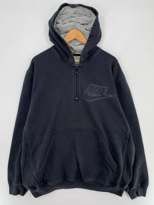 00’ NIKE Size XL Zip-up Hoodie Sweat-shirt / E2185S