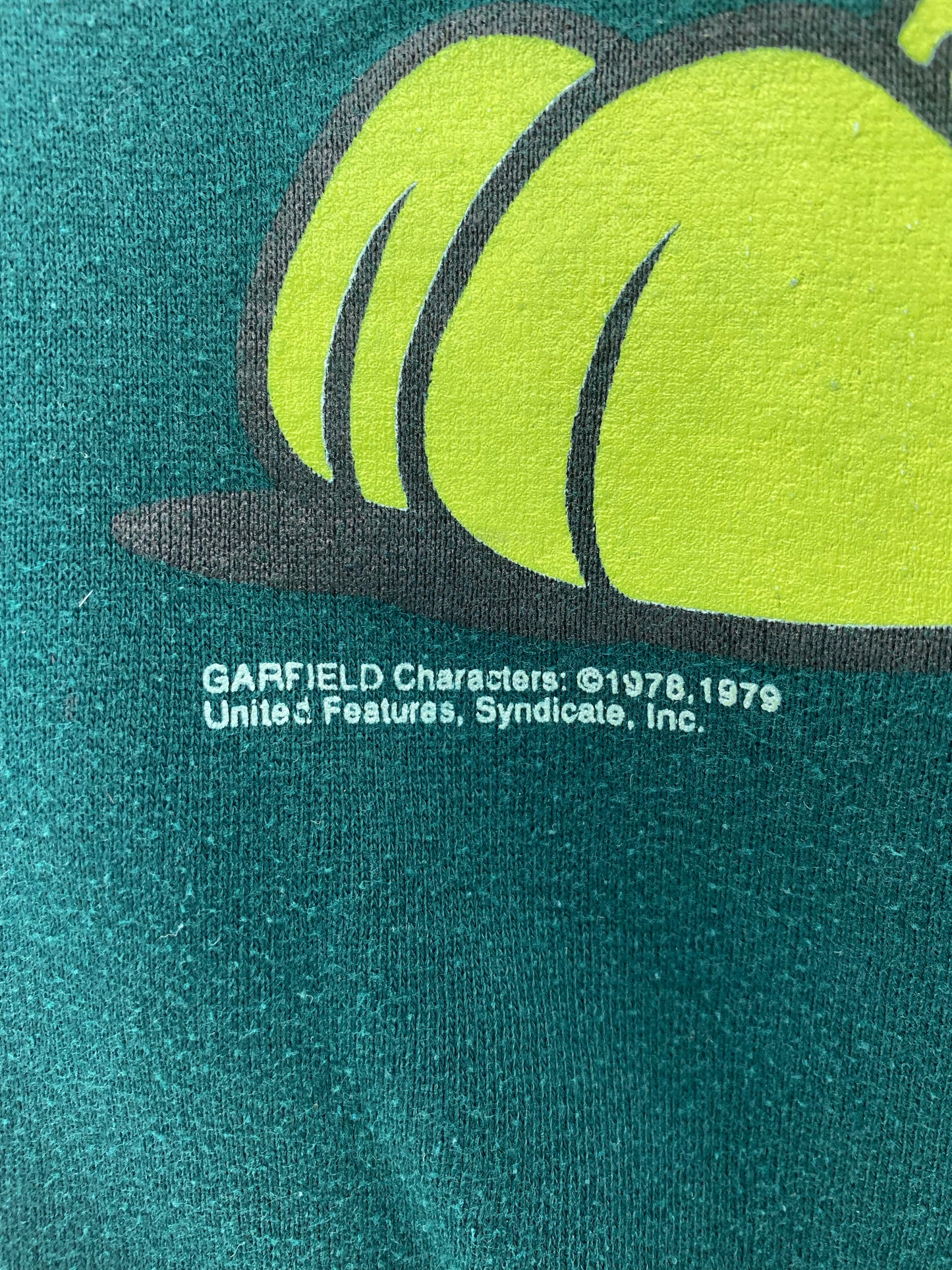Vintage GARFIELD Size No tag (Approx.S) Sweat-shirt / k5682