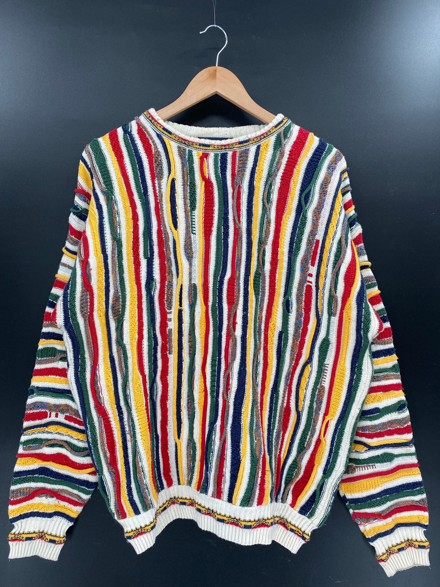 Vintage 3D COOGI- Style Size L Knit Sweater / K4222