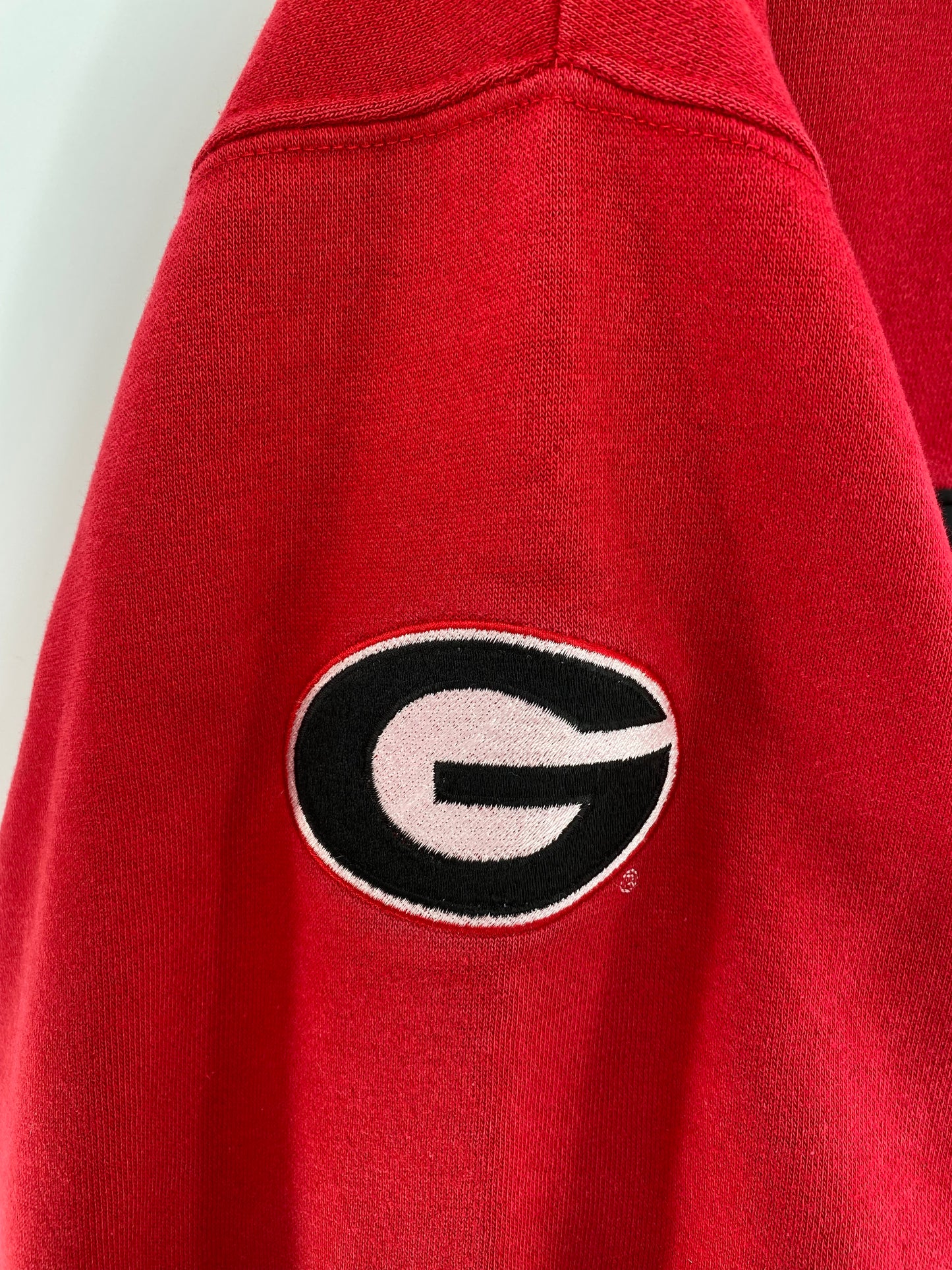 00' NIKE UNIVERSITY OF GEORGIA Size M Vintage Hoodie Sweat-Shirt / K5752