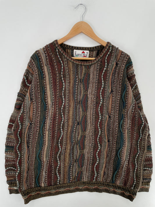 Vintage COOGI Style Size Approx.XL Acrylic Knit Sweater / E4571K