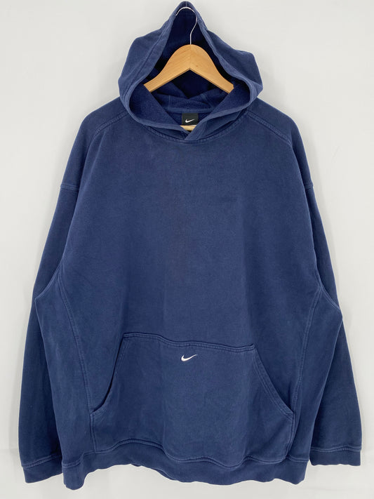 00's NIKE MINI SWOOSH Size XXXL Vintage Hoodie Sweat-shirt/ K5296