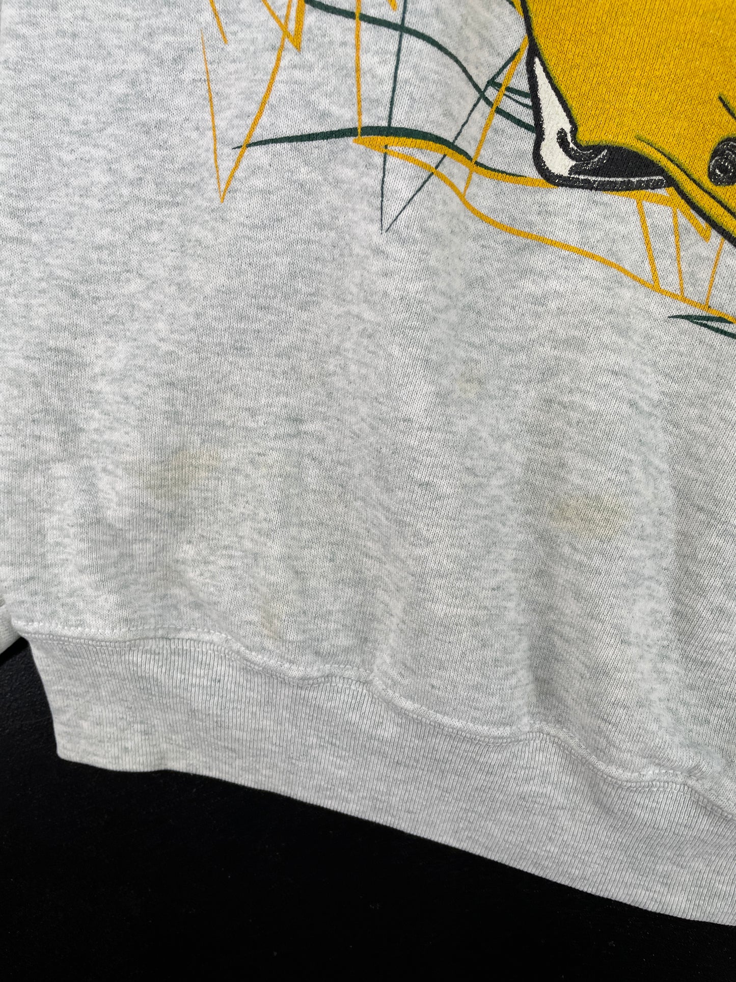 00' GREEN BAY PACKERS Size XL Vintage NFL Sweat-Shirt / A4114