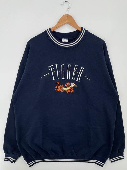 00’ DISNEY TIGGER Size XXL Sweat-shirt / A8529