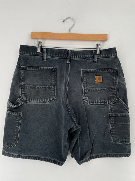 Vintage CARHARTT Size W36xL8 Duck Shorts / E5855P