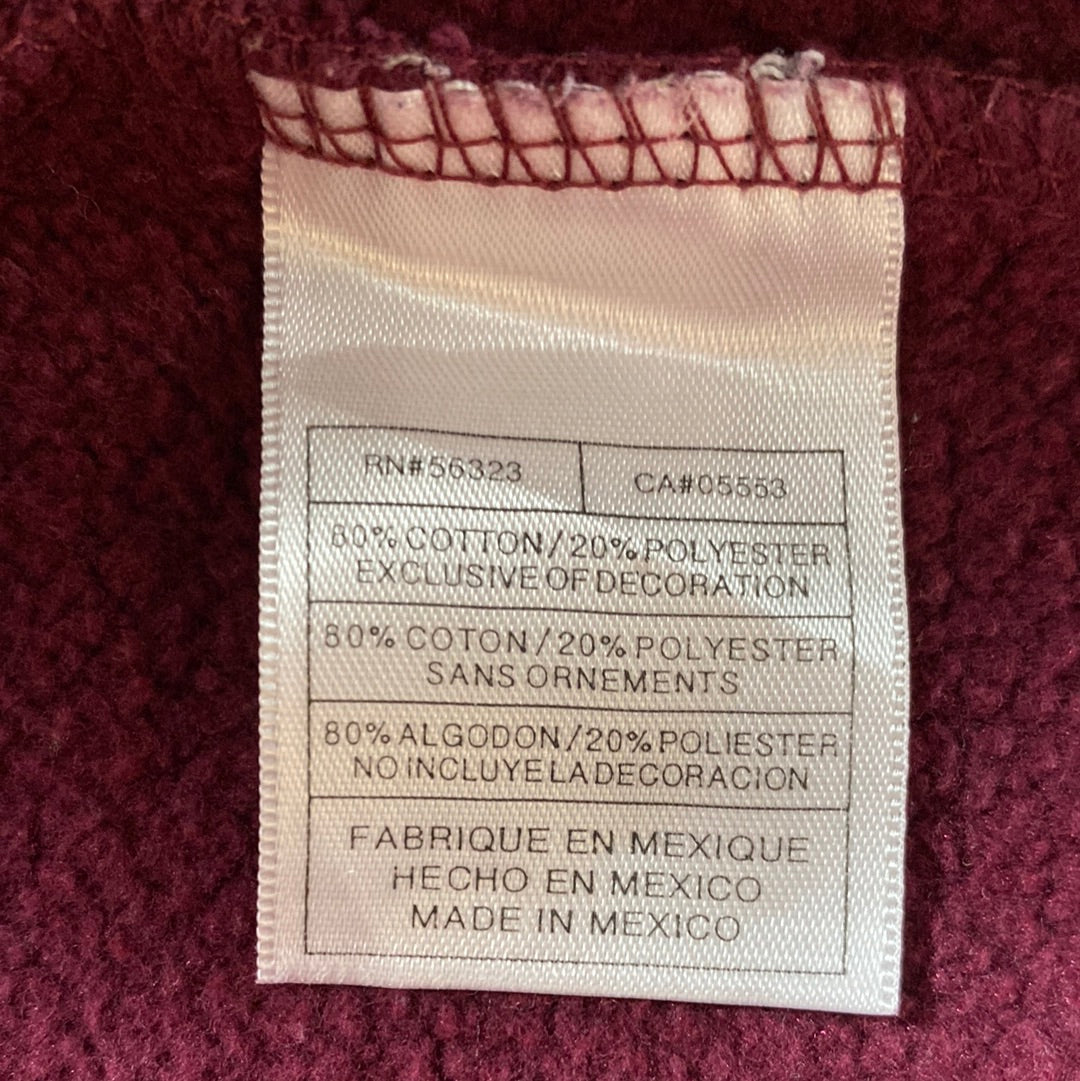 00' NIKE x HARVARD Size L Vintage College Hoodie Sweat-shirt / E3150S