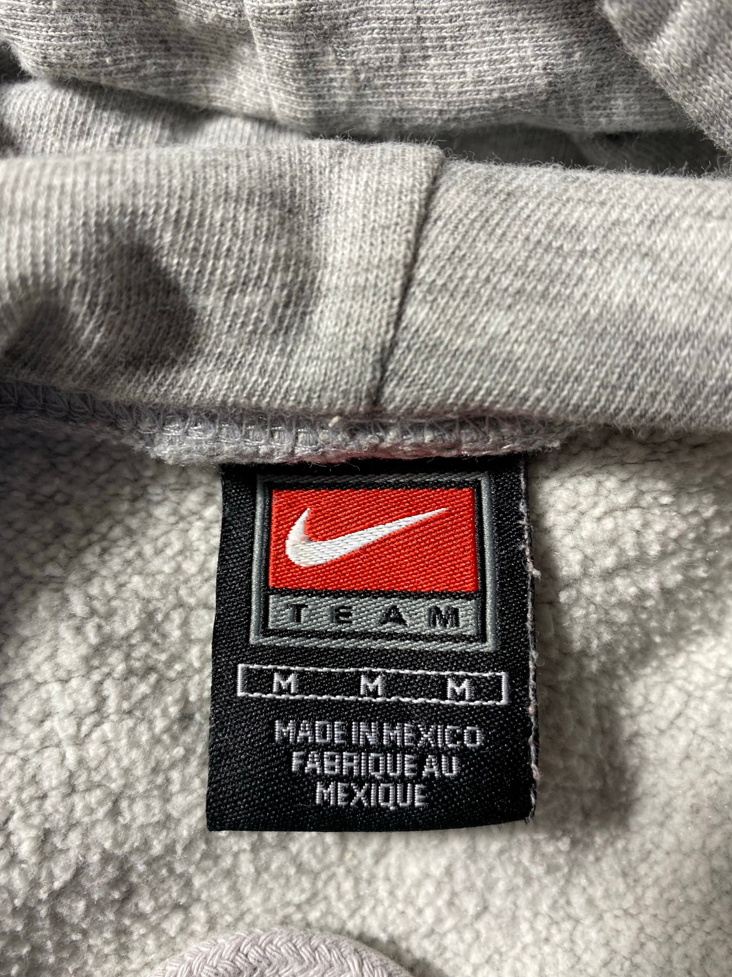00' NIKE OHIO STATE Size M Vintage Hoodie Sweat-Shirt / K4822