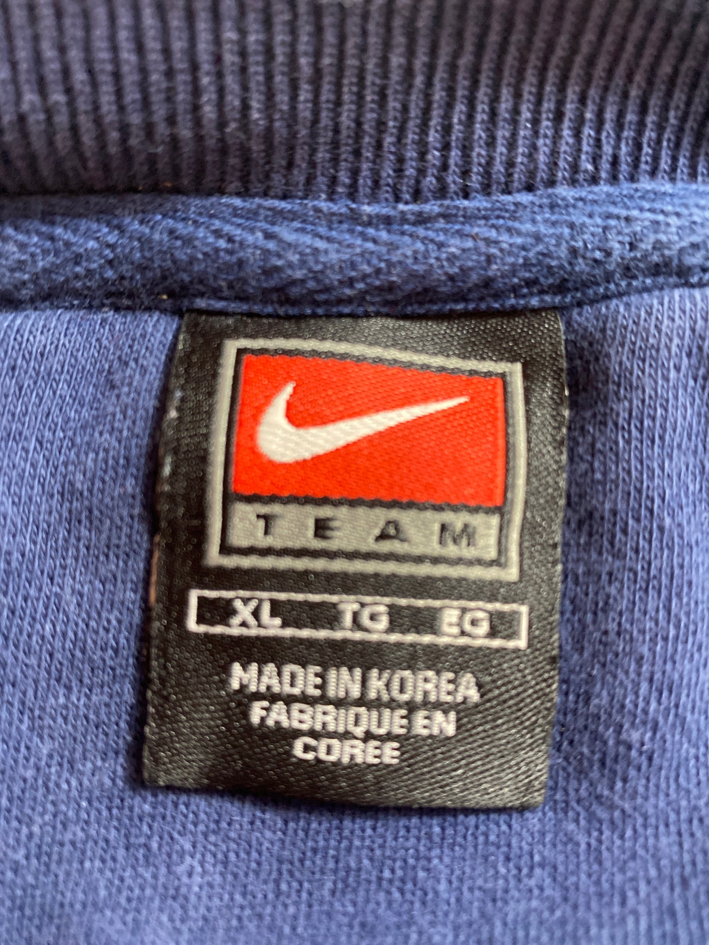 00’ NIKE BRONCOS FOOTBALL  Size XL Vintage NFL Sweat-shirt / 9720