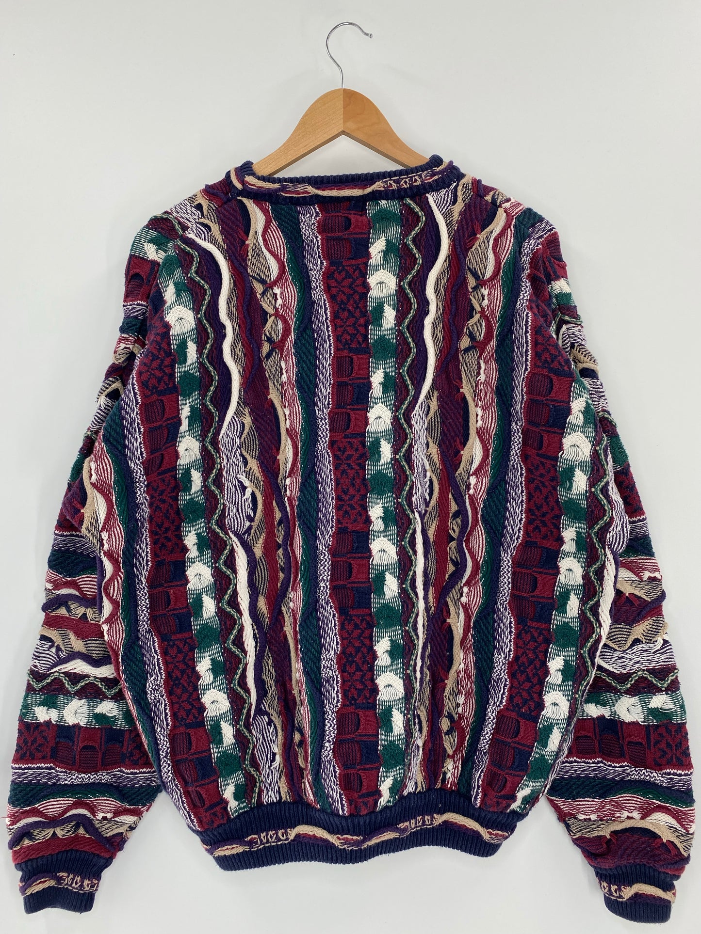 Vintage 3D COOGI- Style Size L Knit Sweater / K4212