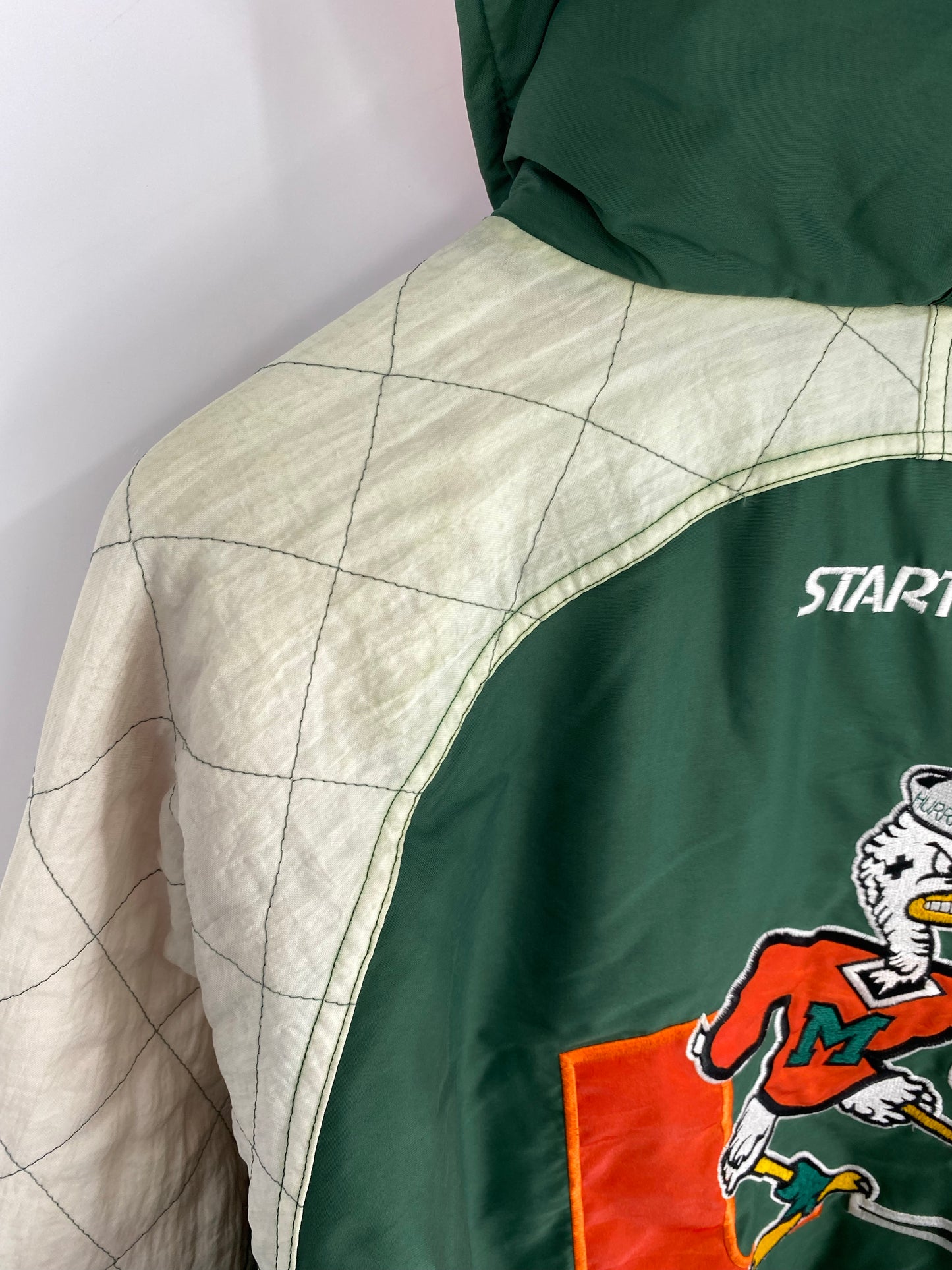 90’s STARTER x MIAMI HURRICANES Size M Nylon Jacket / K6910