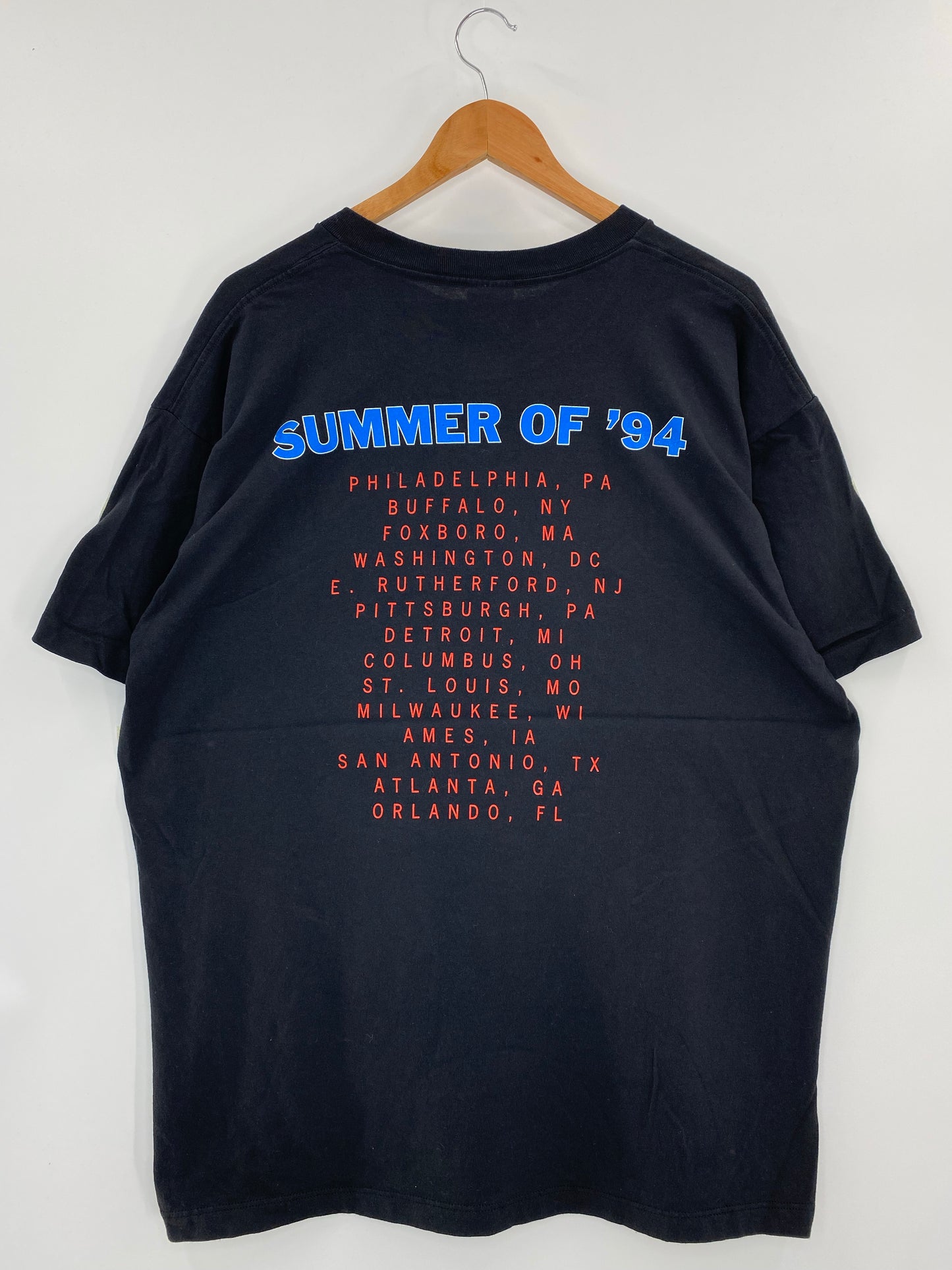 1994' BILLY JOEL x ELTON JOHN Made in USA Size XL Vintage Music T-shirt / K4258