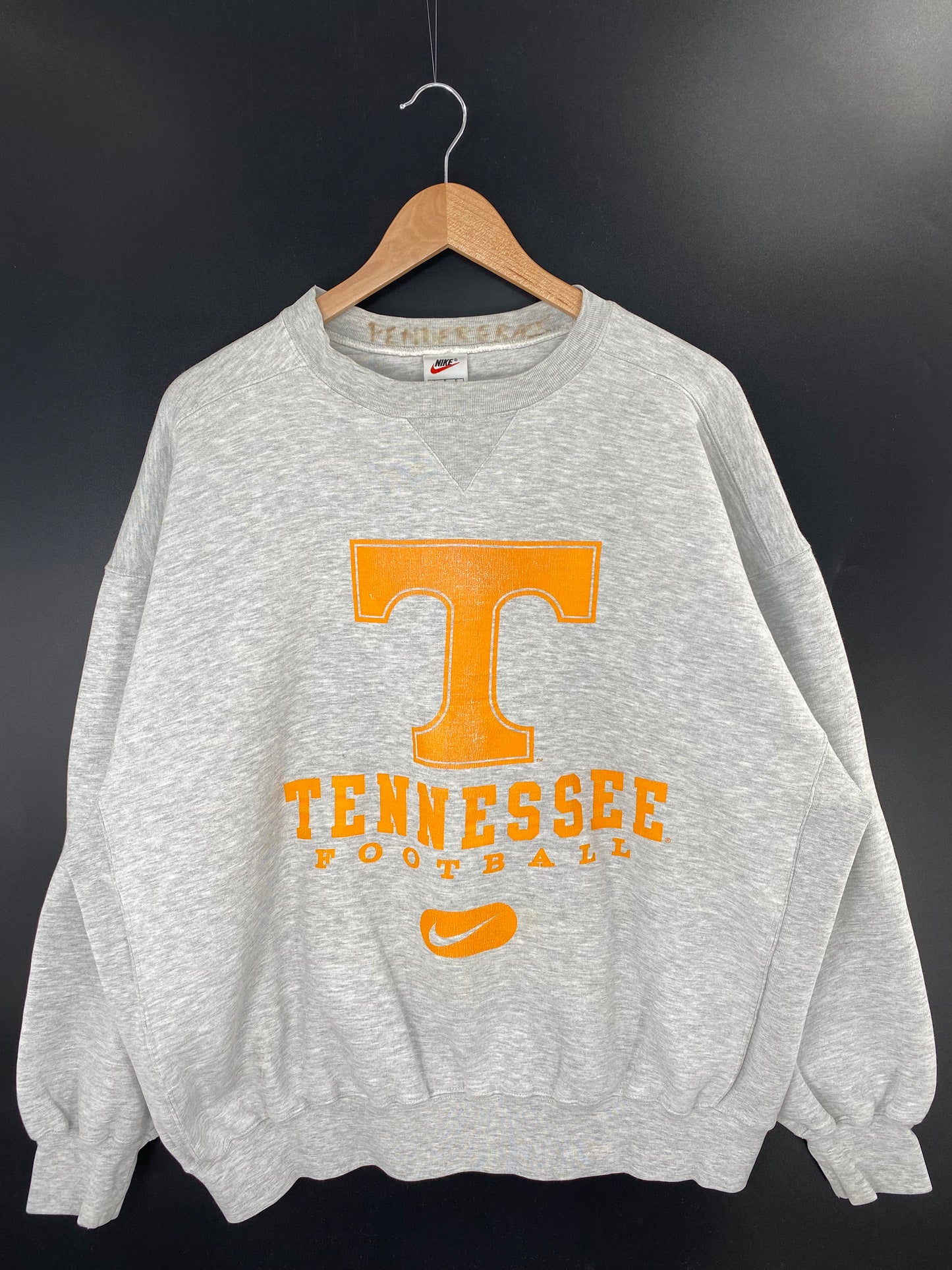 90’s NIKE UNIVERSITY OF TENNESSEE Size L Vintage College Sweat-shirt / K9860