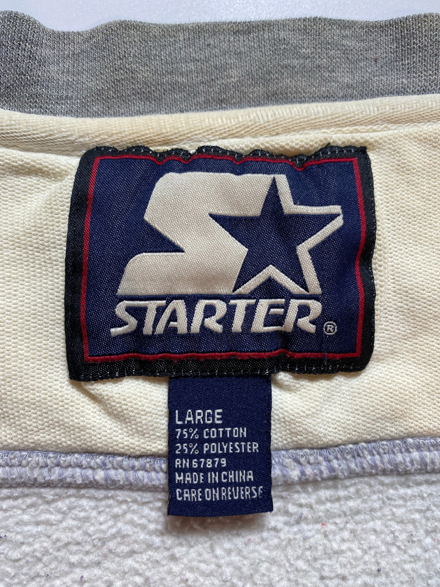 90’s STARTER x NEW YORK YANKEES Size L MLB Sweat-Shirt  / K4994