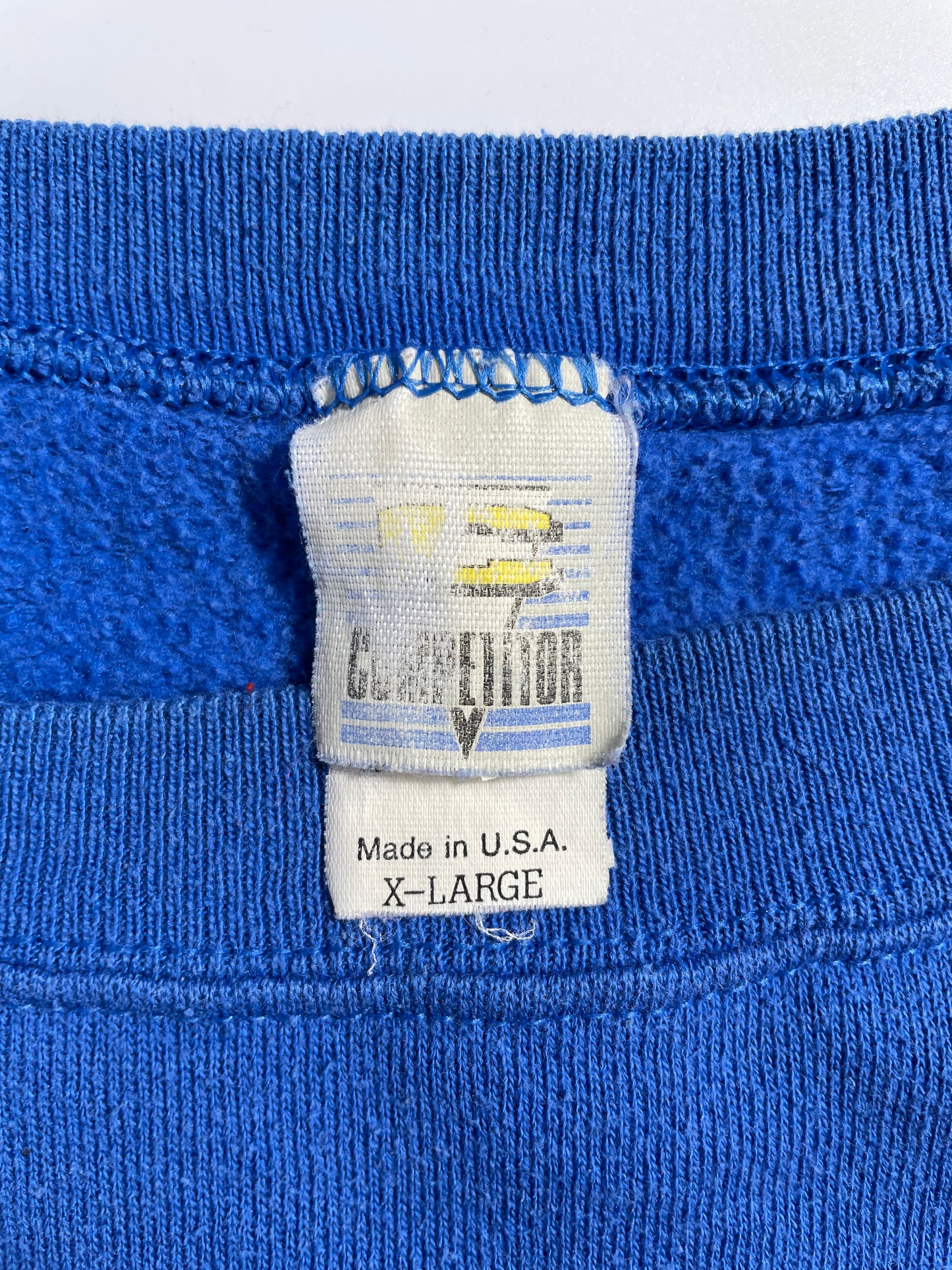 1993 NEW YORK GIANTS Made in USA Size XL Vintage NFL Sweat-Shirt / E4005S