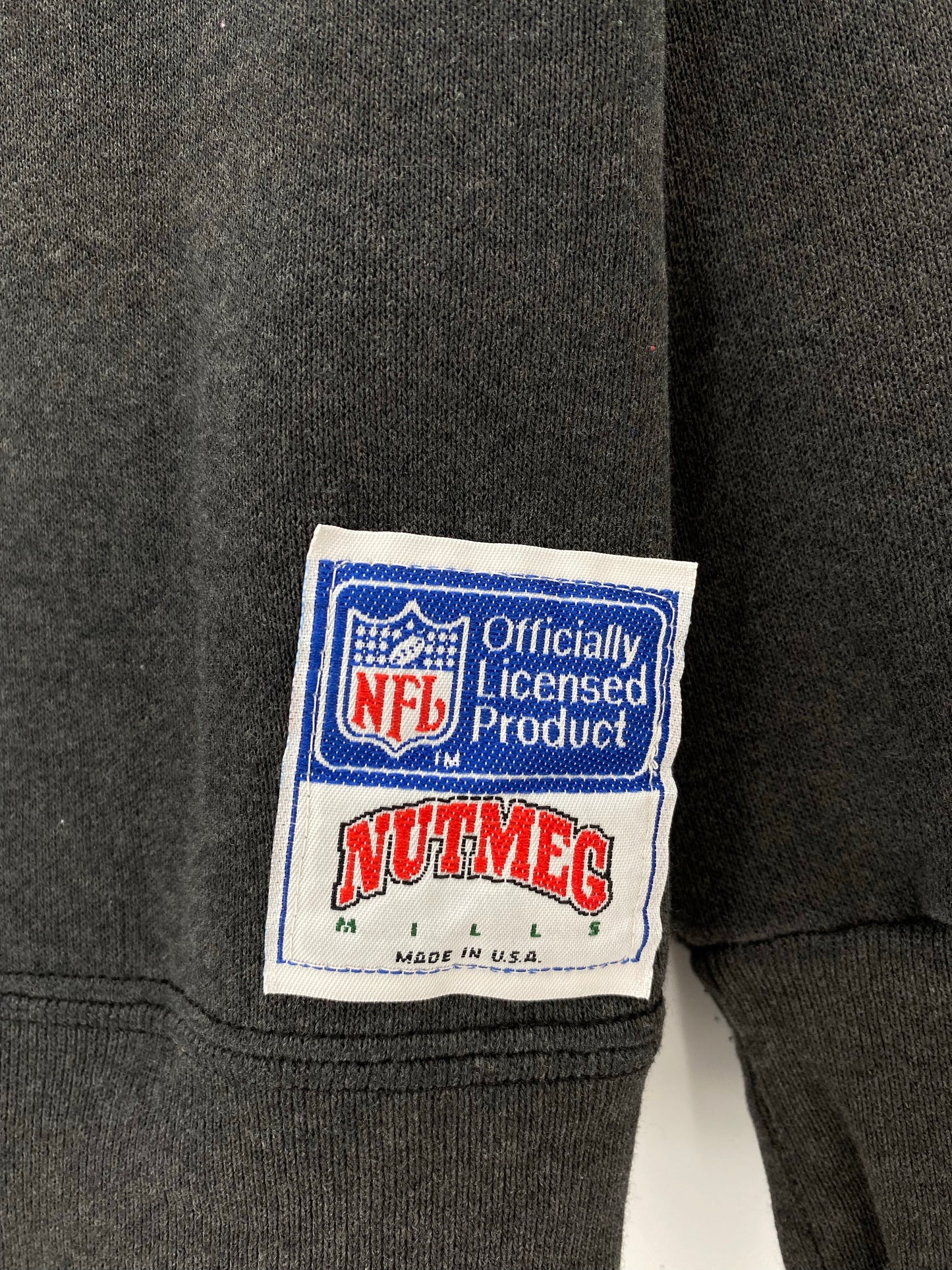 90’s OAKLAND RAIDERS Made in USA Size L Vintage NFL Sweat-Shirt/ K7498