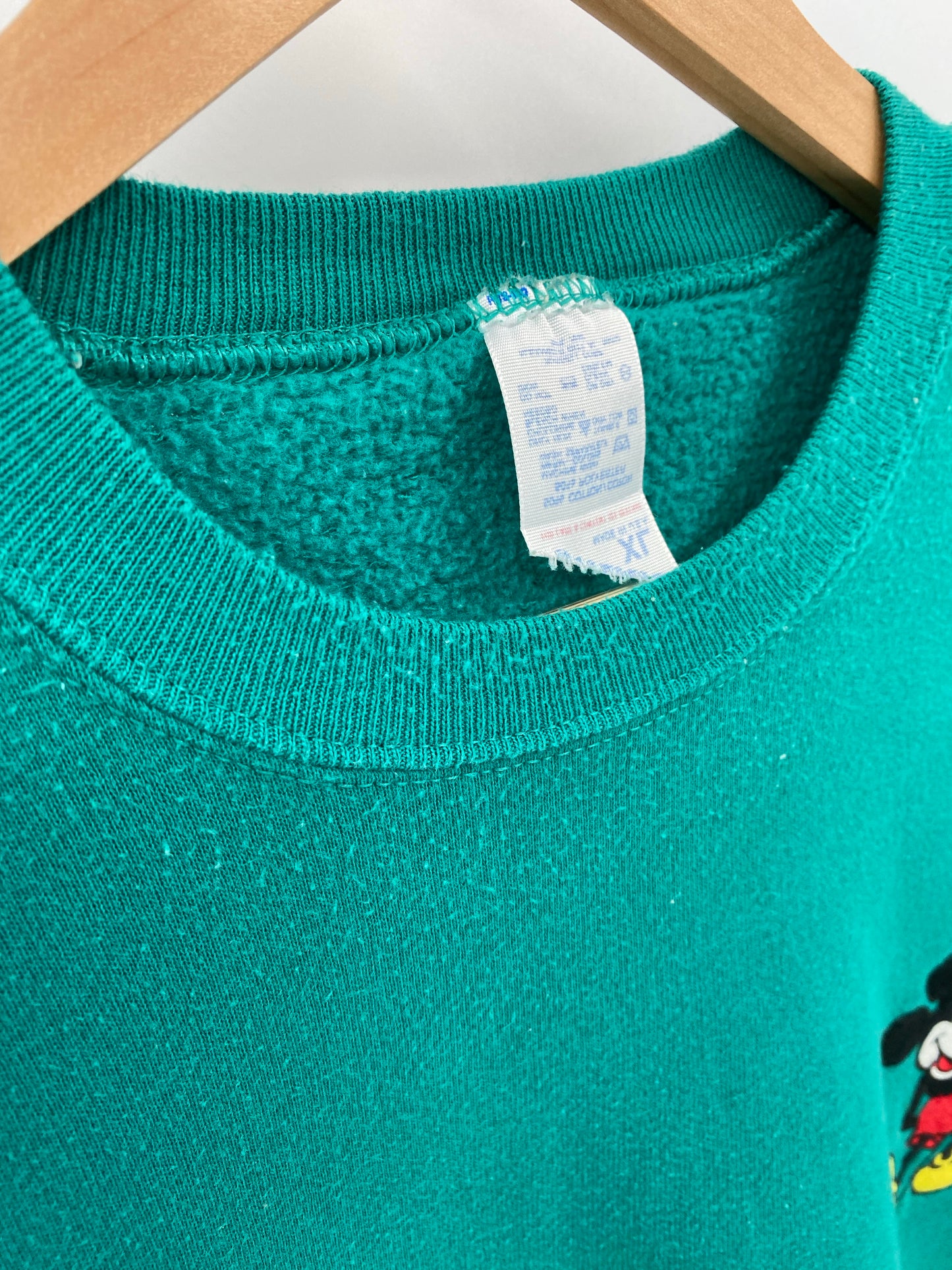 90's DISNEY MICKEY Made in USA Size XL Vintage Sweat-shirt / K6410