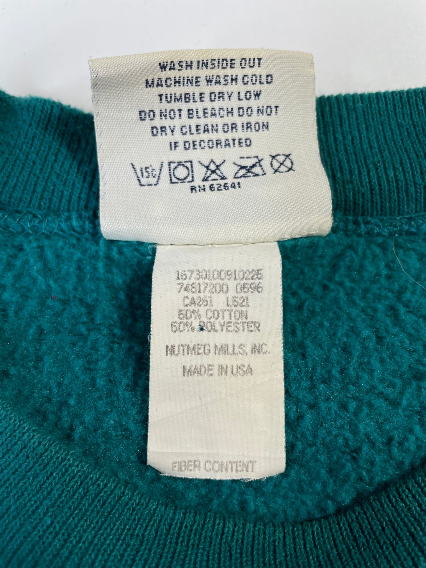 90's MIAMI DOLPHINS Made in USA Size L Vintage NFL Sweat-Shirt / A9365