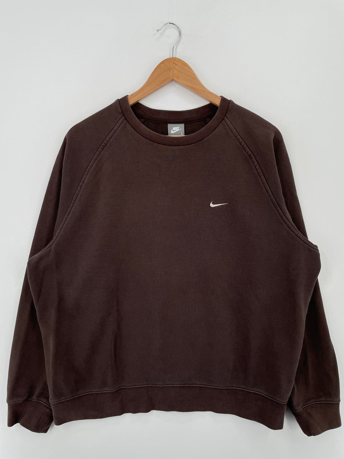 00' NIKE MINI SWOOSH Size L Vintage Sweat-shirt / A8068