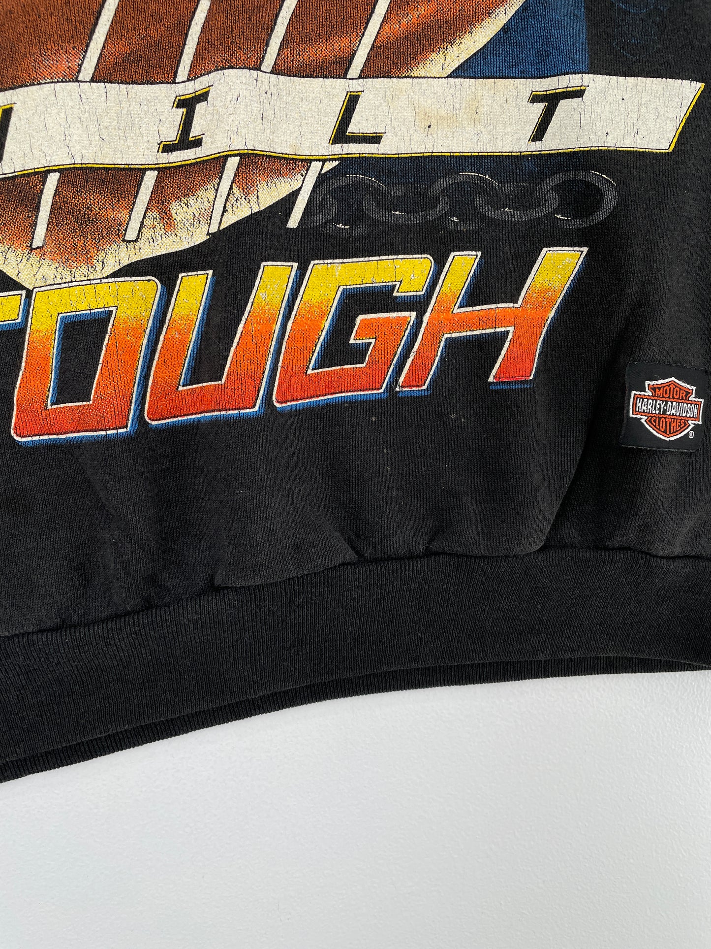 1990 HARLEY DAVIDSON Made in USA Size XL Vintage Sweat-Shirt / E3184S