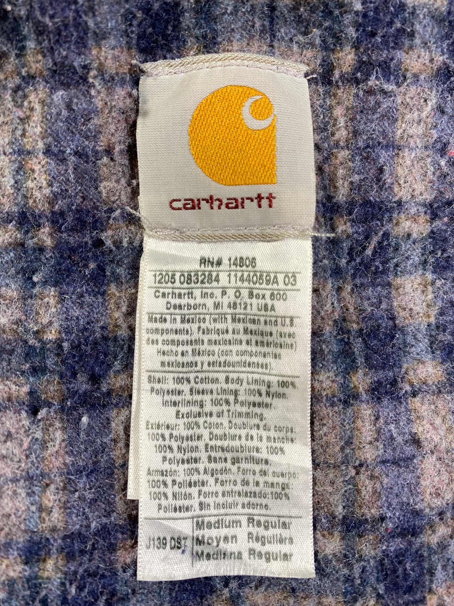 Vintage CARHARRT Size M Duck Jacket / E1070