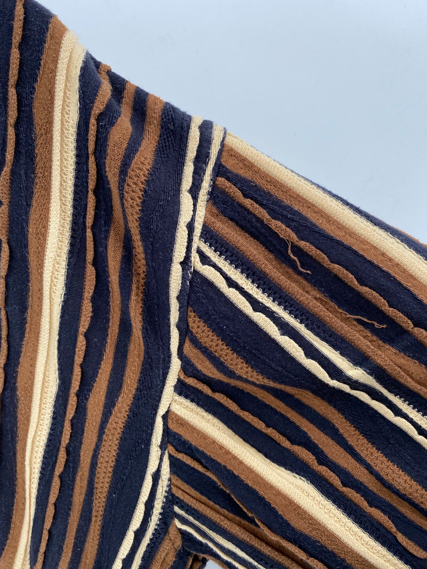 Vintage 3D COOGI- Style Size XXL Knit Polo-Shirts / K6941