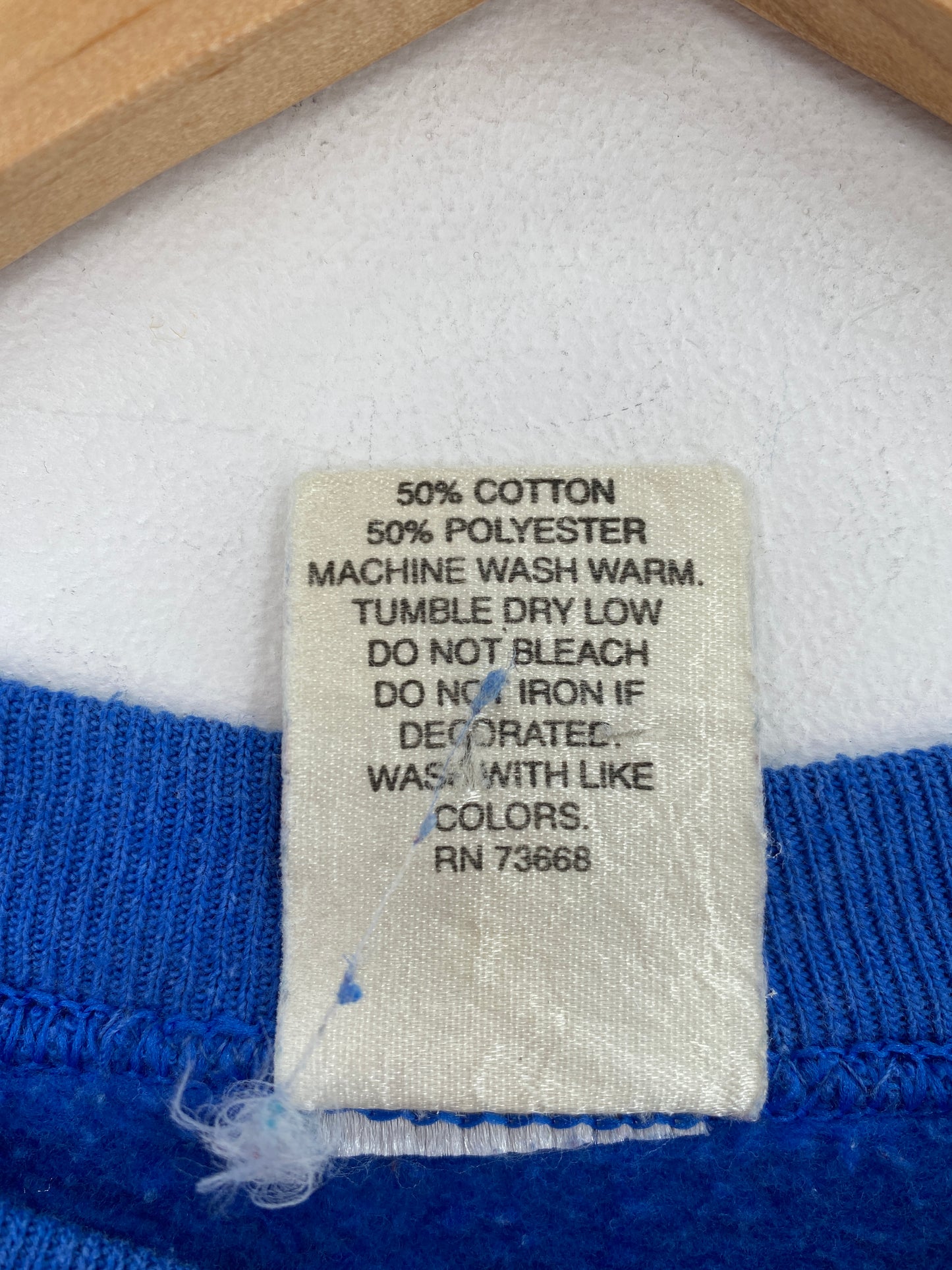 1993 NEW YORK GIANTS Made in USA Size (Approx.XL) Vintage NFL Sweat-Shirt/ A5986