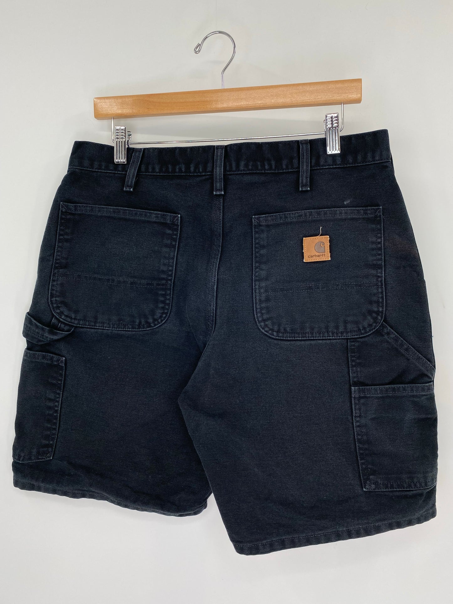 Vintage CARHARTT Size 33 Duck Shorts / K9052