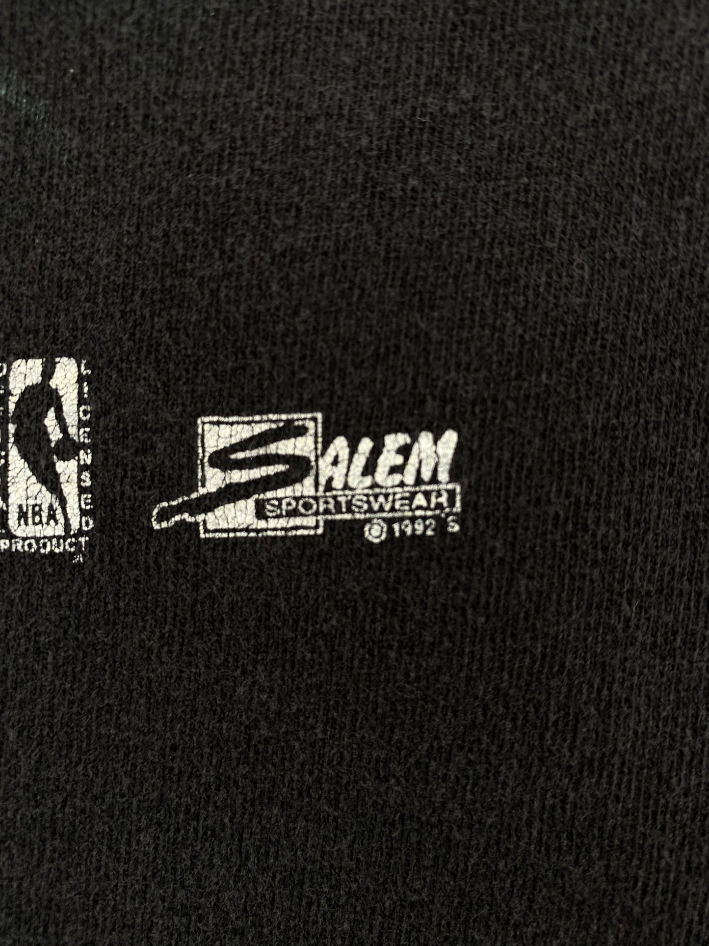 1994 SALEM x HUSTON ROCKETS Made in USA Size XL Vintage NBA T-shirt / A303