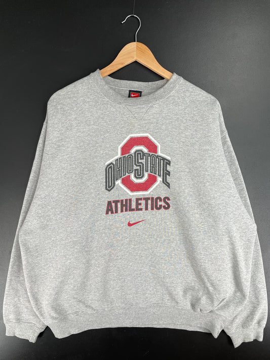 00' NIKE x OHIO STATE Size XL Vintage College Sweat-Shirt / E3074S