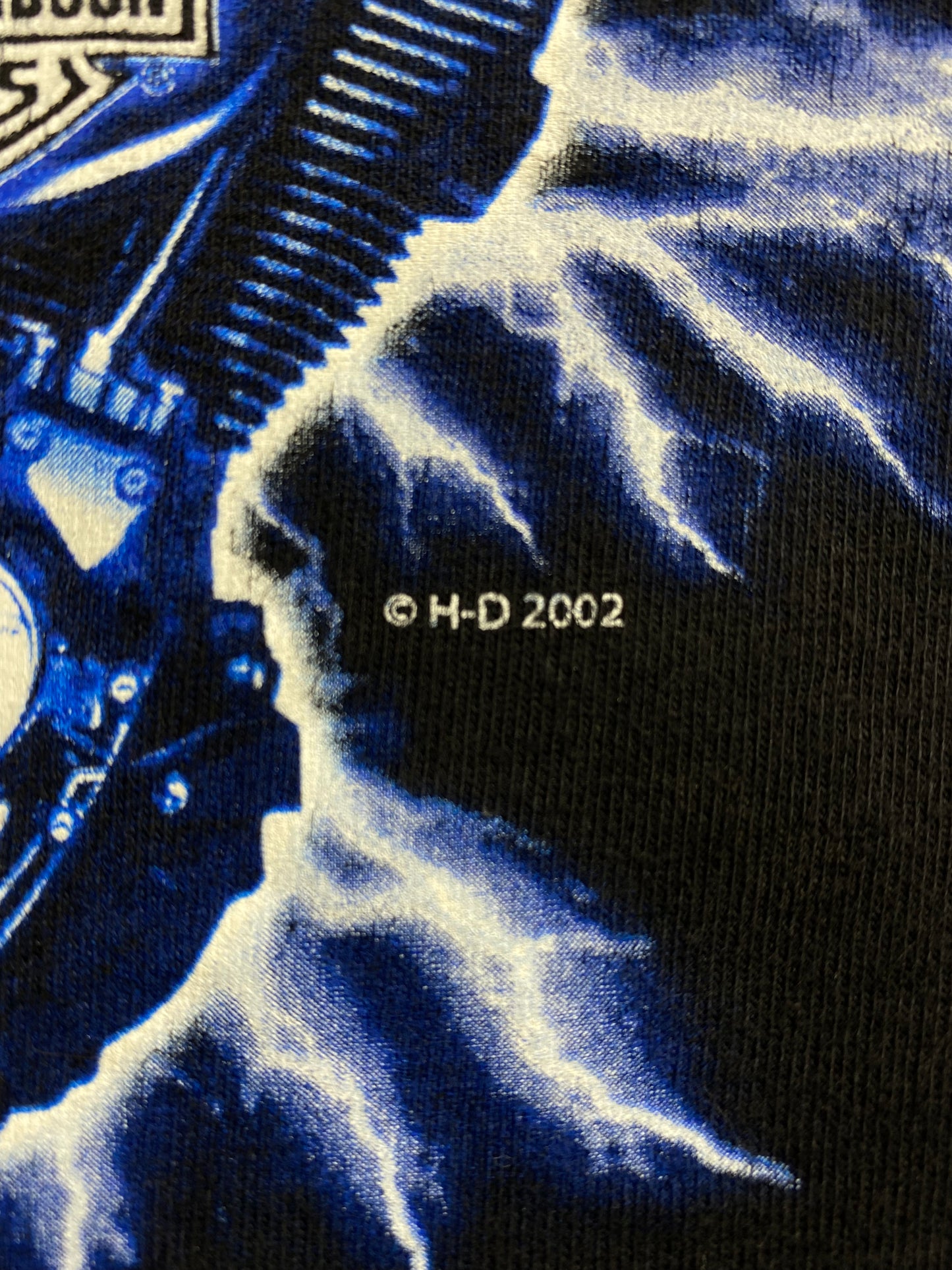 2002 HARLEY DAVIDSON Made in USA Size L Vintage T-Shirt / A675