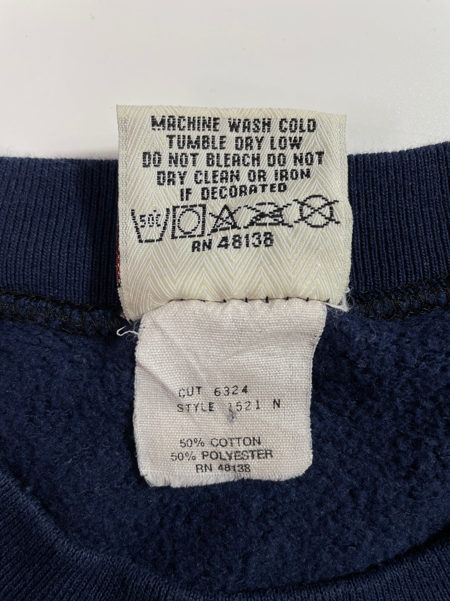 90's NOTRE DAME Made in USA Size XL Vintage College Sweat-shirt / E2374S