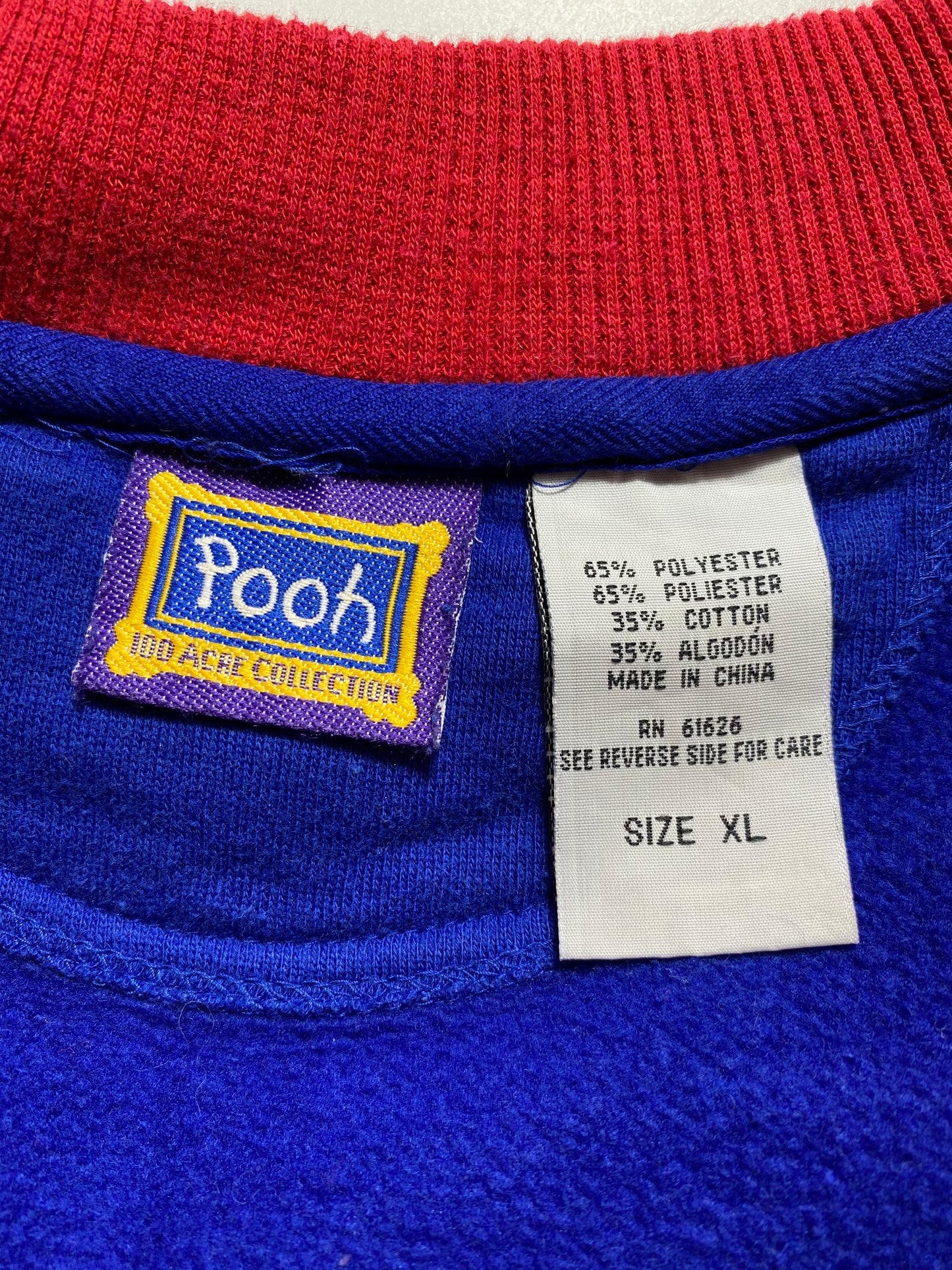 Vintage DISNEY POOH Size XL Sweat-shirt / K5761