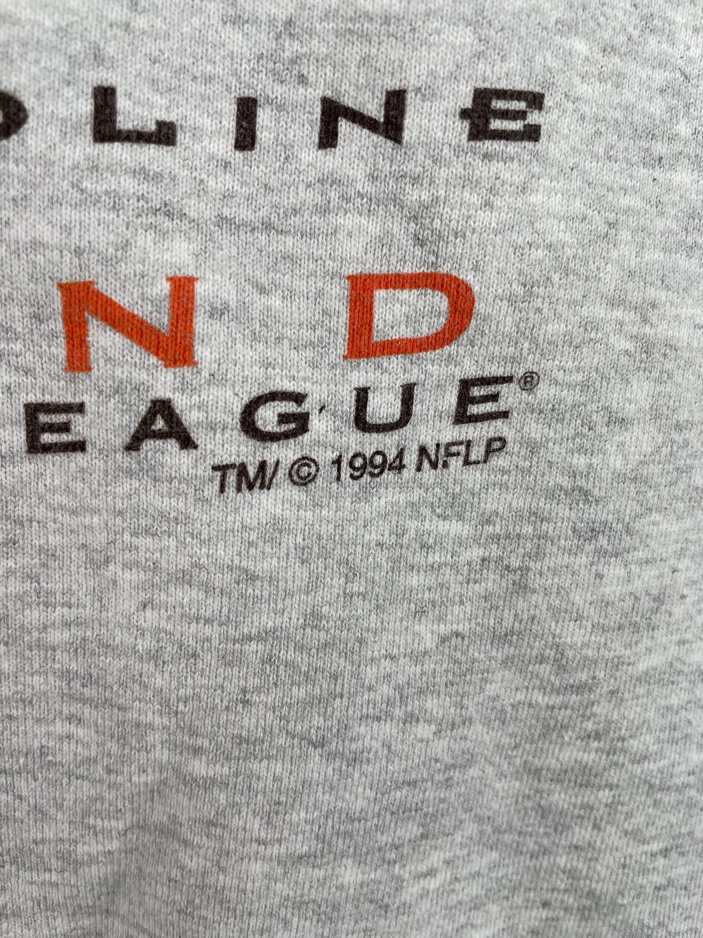 1994 CLEVELAND BROWNS Made in USA Size XL Vintage NFL Sweat-Shirt / E4467S