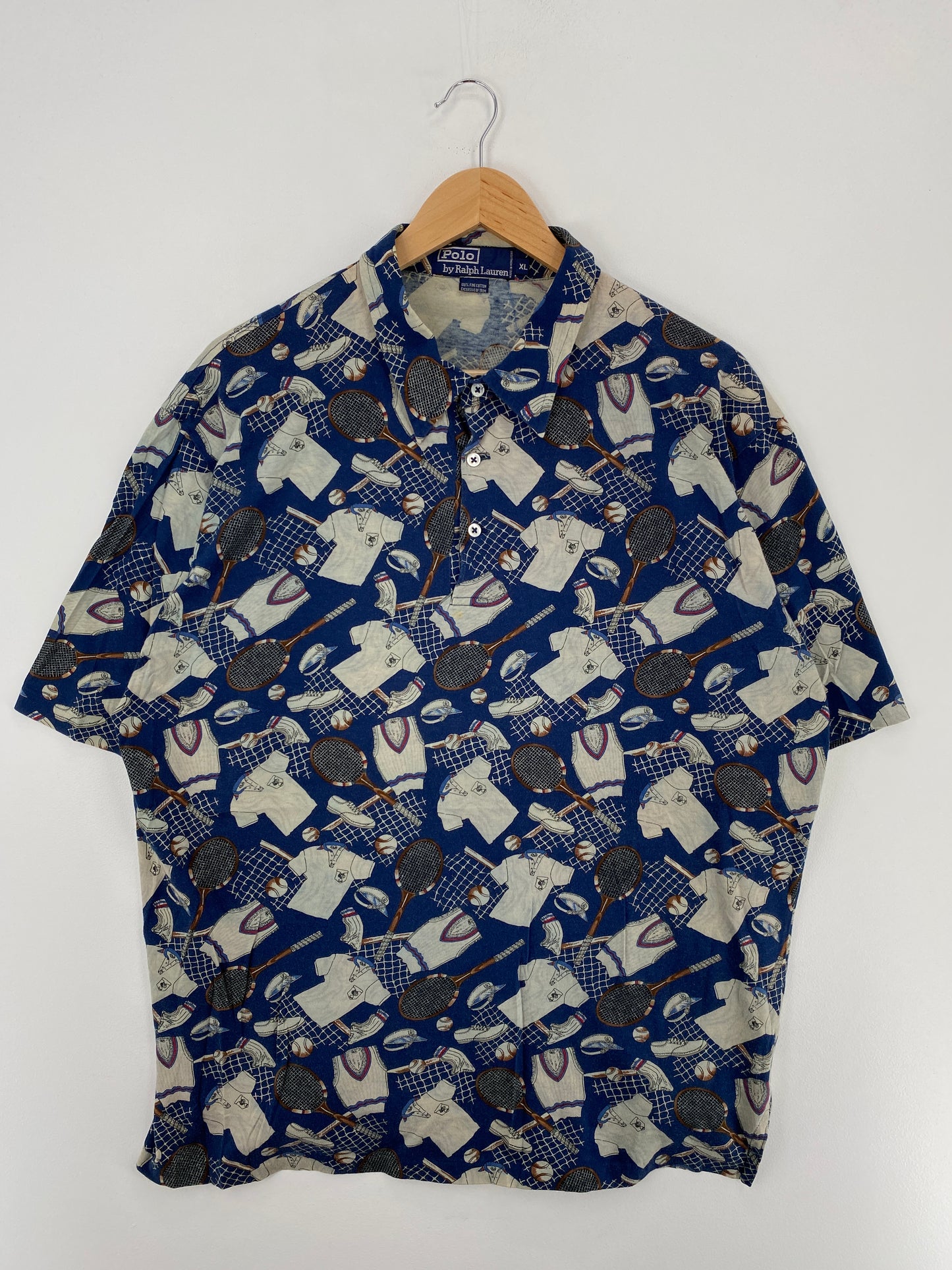 90’s POLO RALPH LAUREN Size XL Vintage Polo Shirt / A4319