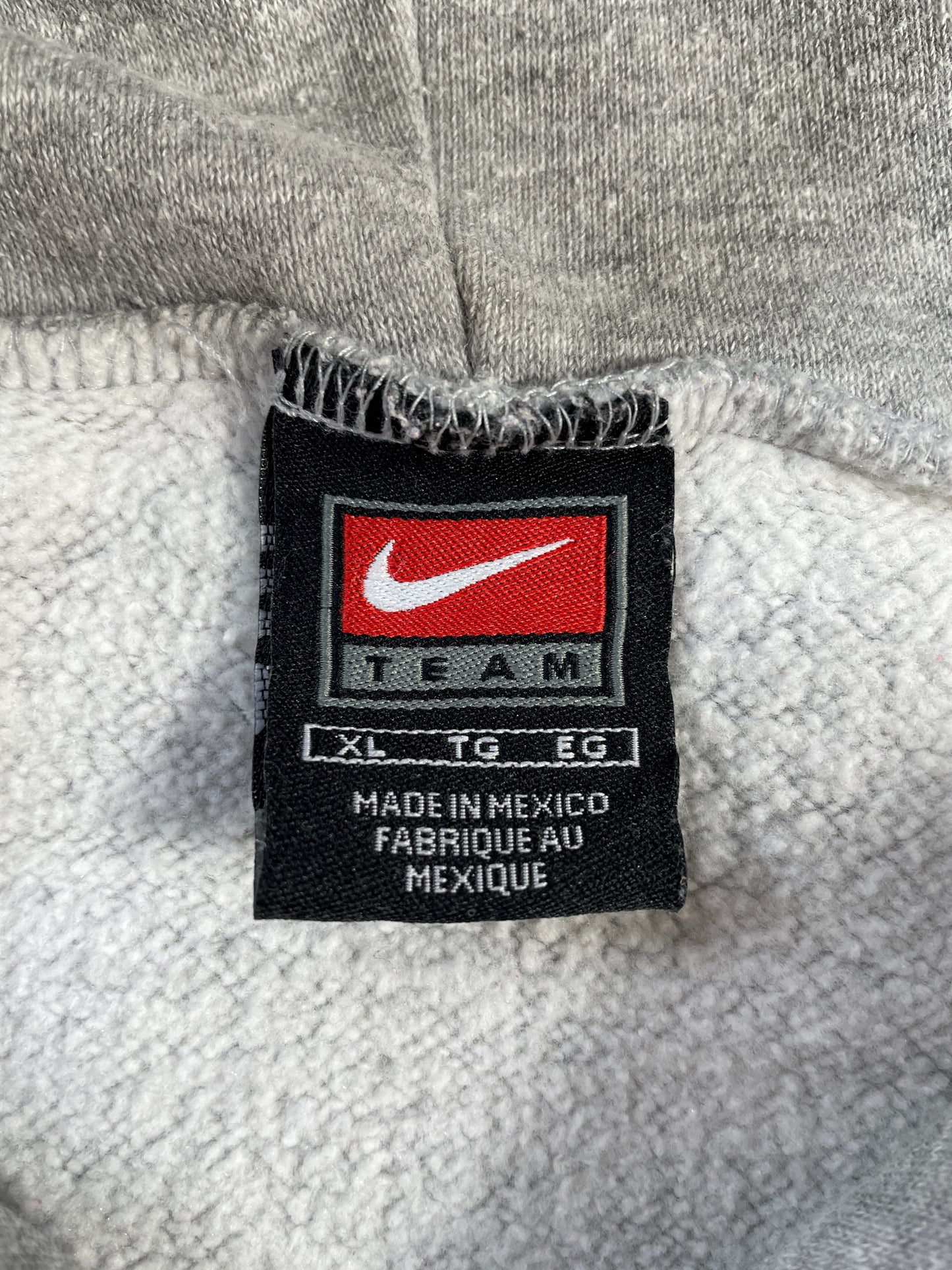 00' NIKE X ALGONQUIN Size XL Vintage College Hoodie Sweat-shirt / A8410