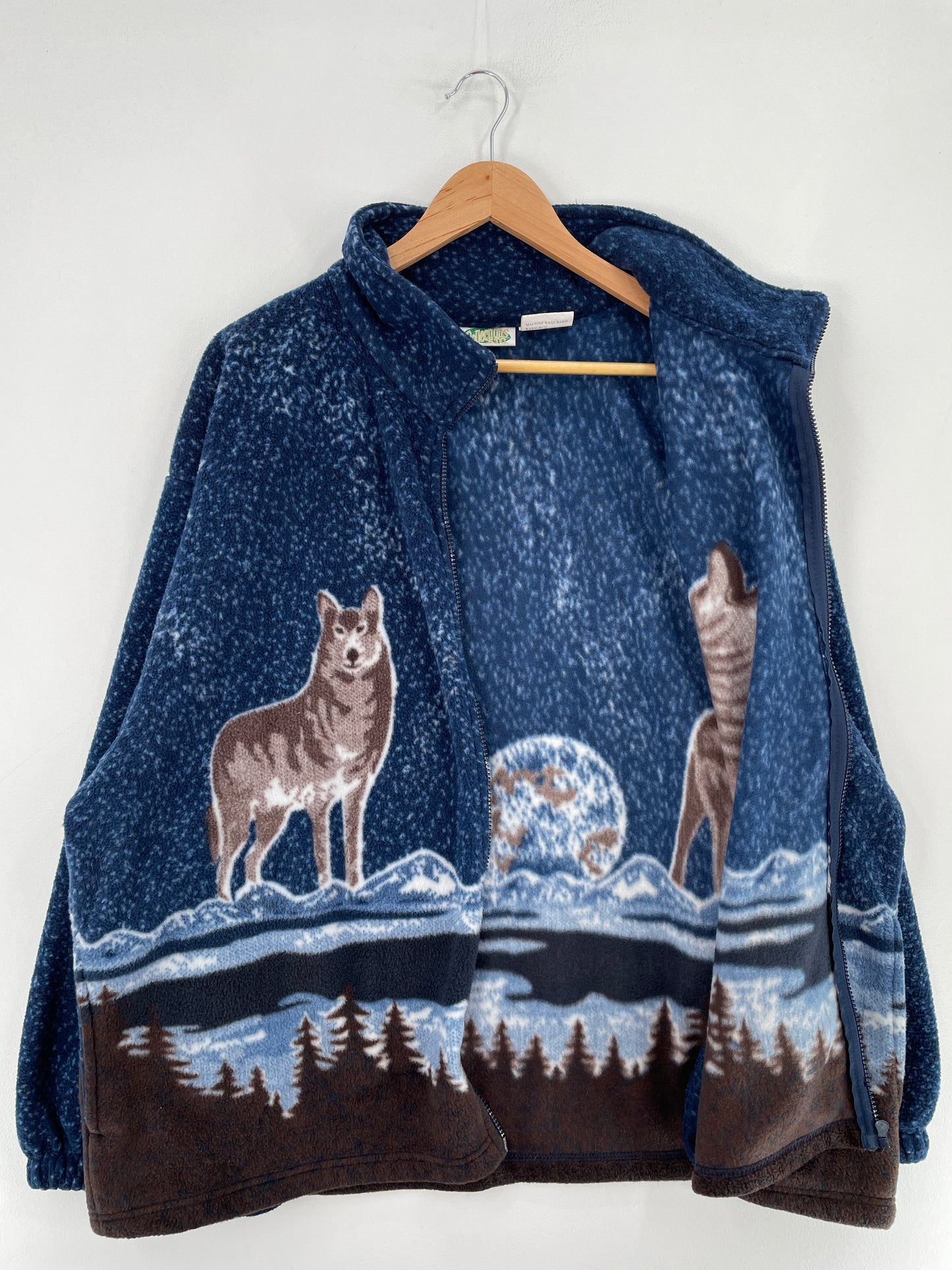 Vintage WOLF Size XXL Fleece / E4932J