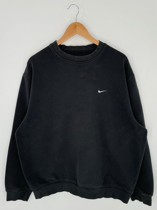 00’ NIKE MINI SWOOSH Size L Vintage Sweat-shirt / K9009