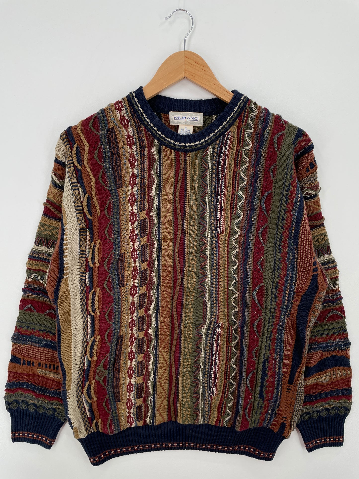 Vintage 3D COOGI- Style Size M Knit Sweater / A8264
