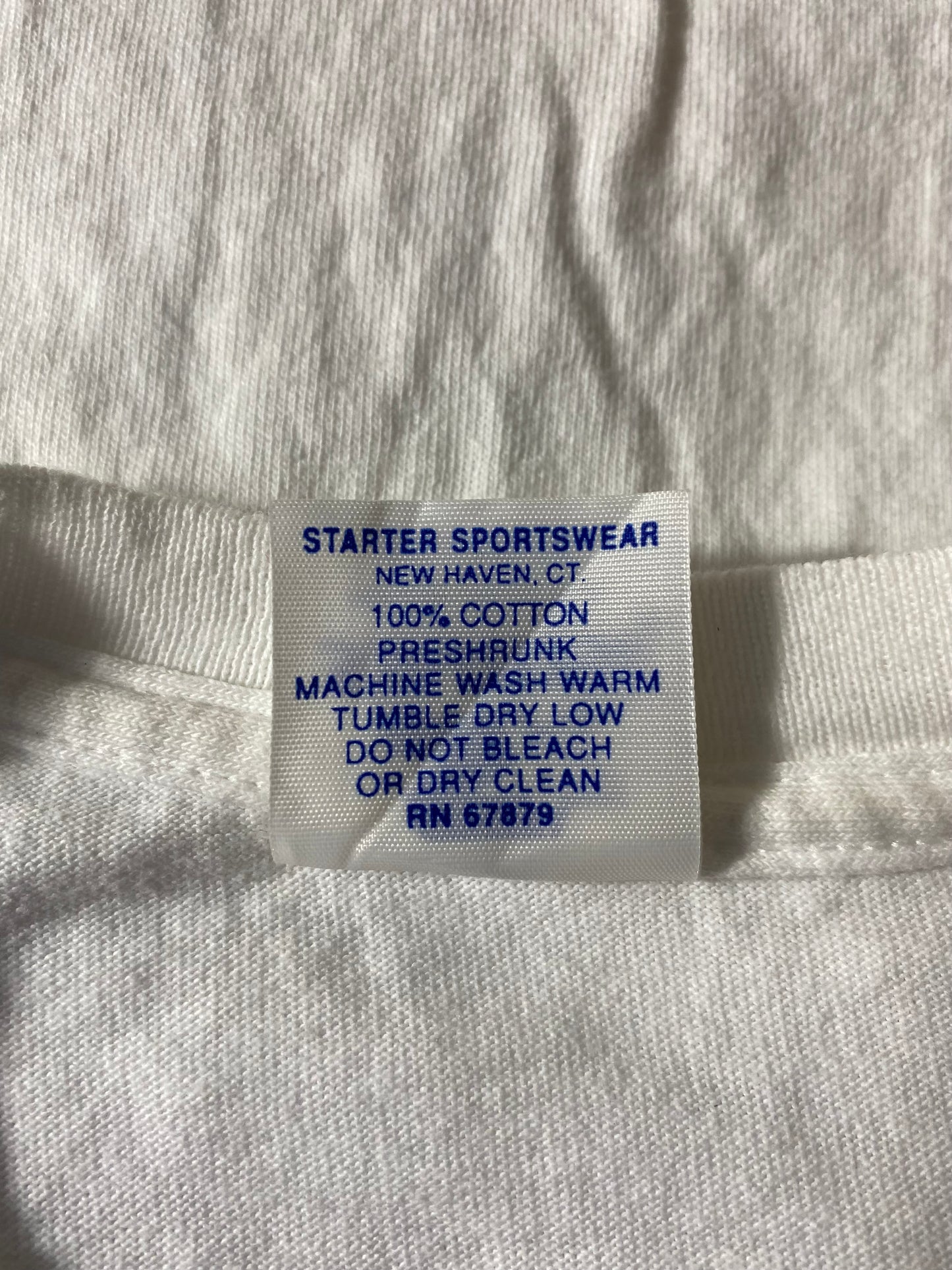 1994 STARTER x NEW YORK RANGERS Made in USA Size XXL Vintage NHL T-Shirts / K4829