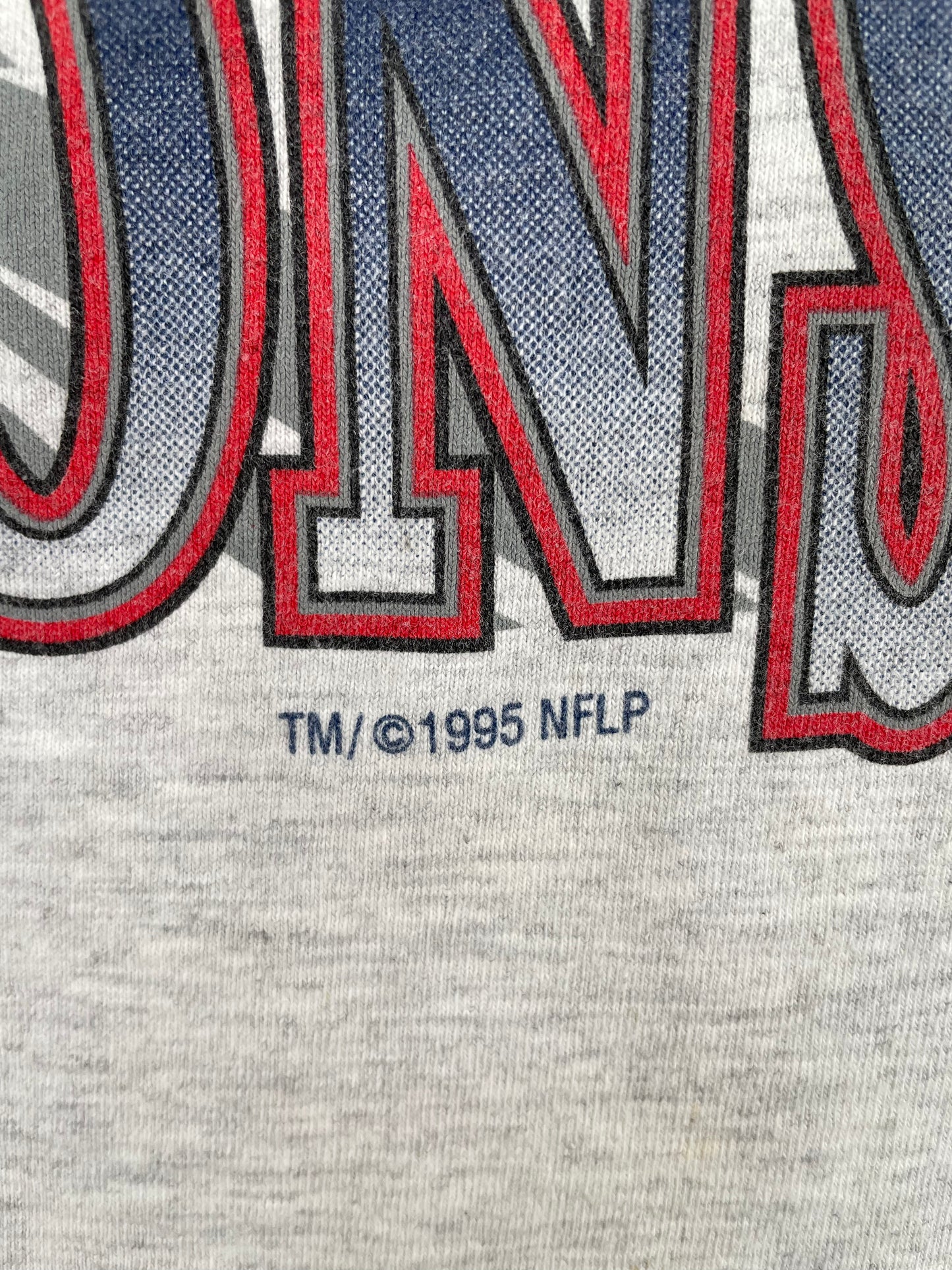1995 COWBOYS Made in USA Size XL Vintage NFL T-Shirts / A2758