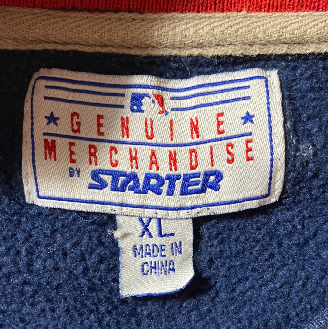 90’s STARTER x CLEVELAND INDIANS Size XL Vintage MLB Sweat-Shirt / E3407S