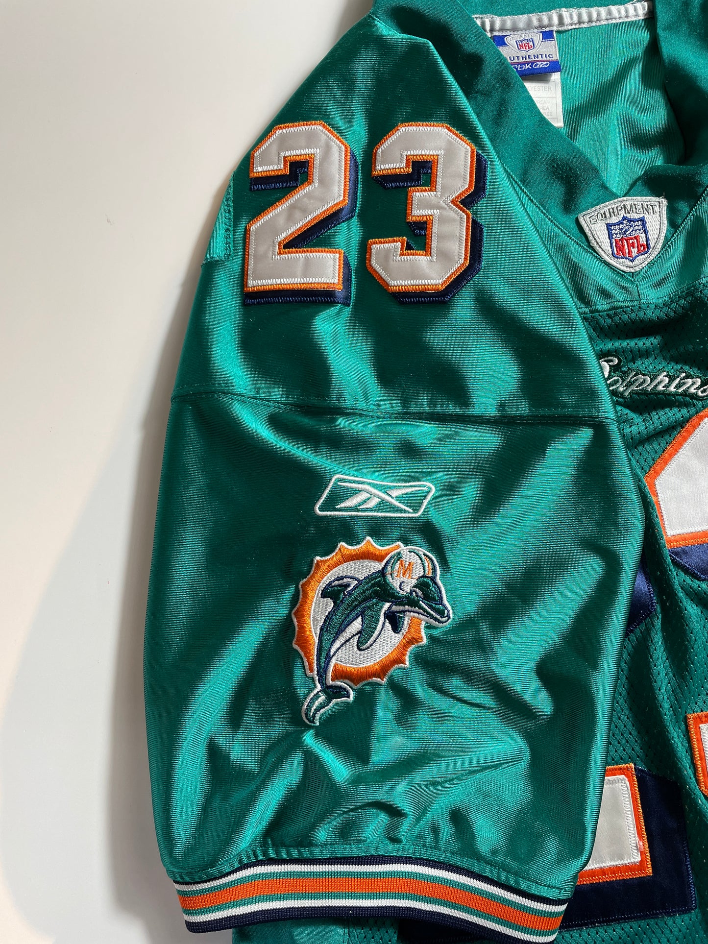 Vintage MIAMI DOLPHINS RONNIE BROWN Approx. Size XL Vintage NFL Jersey / K1748