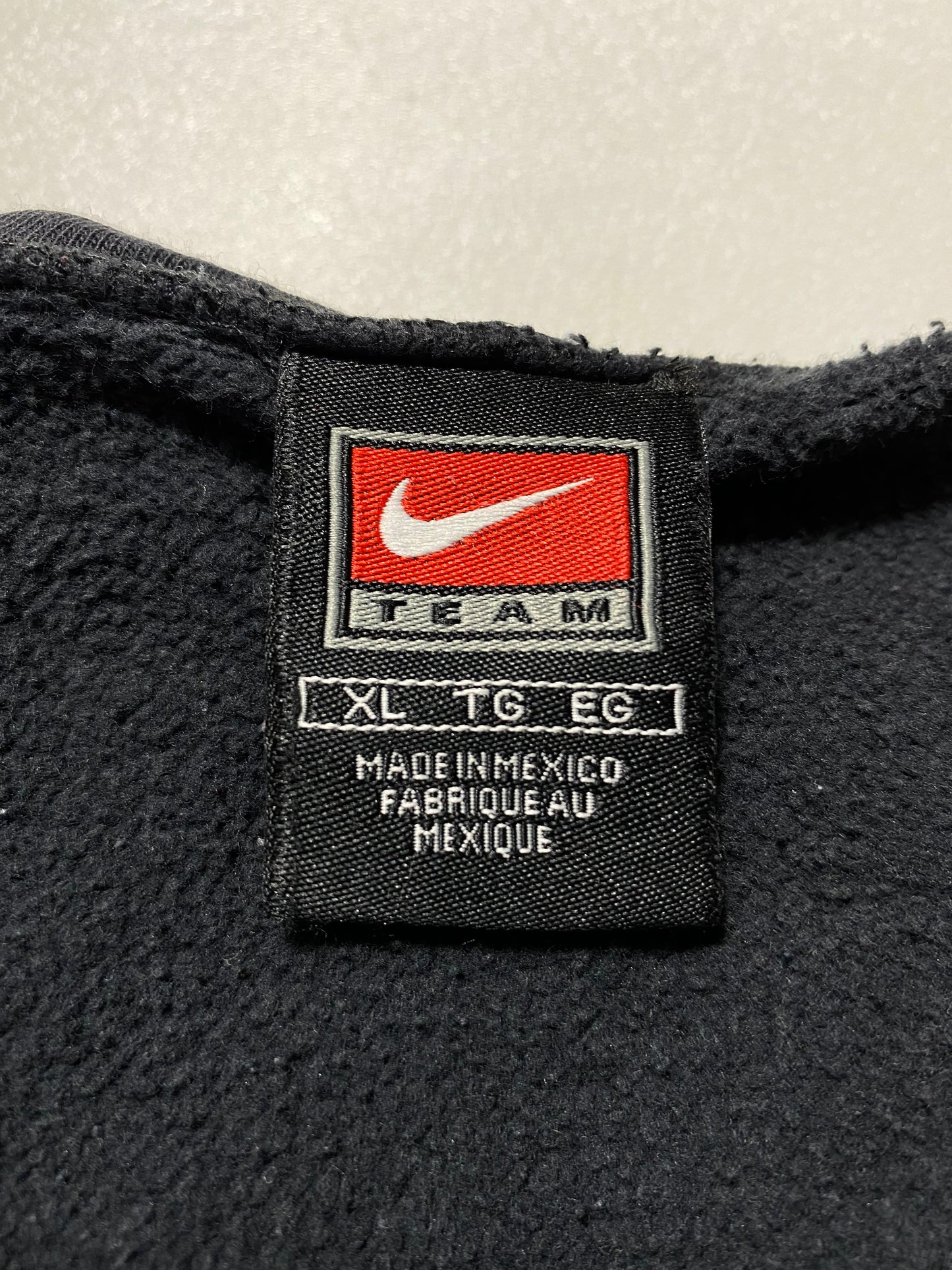 00' NIKE WISCONSIN Size XL Vintage College Hoodie Sweat-Shirts/ A138