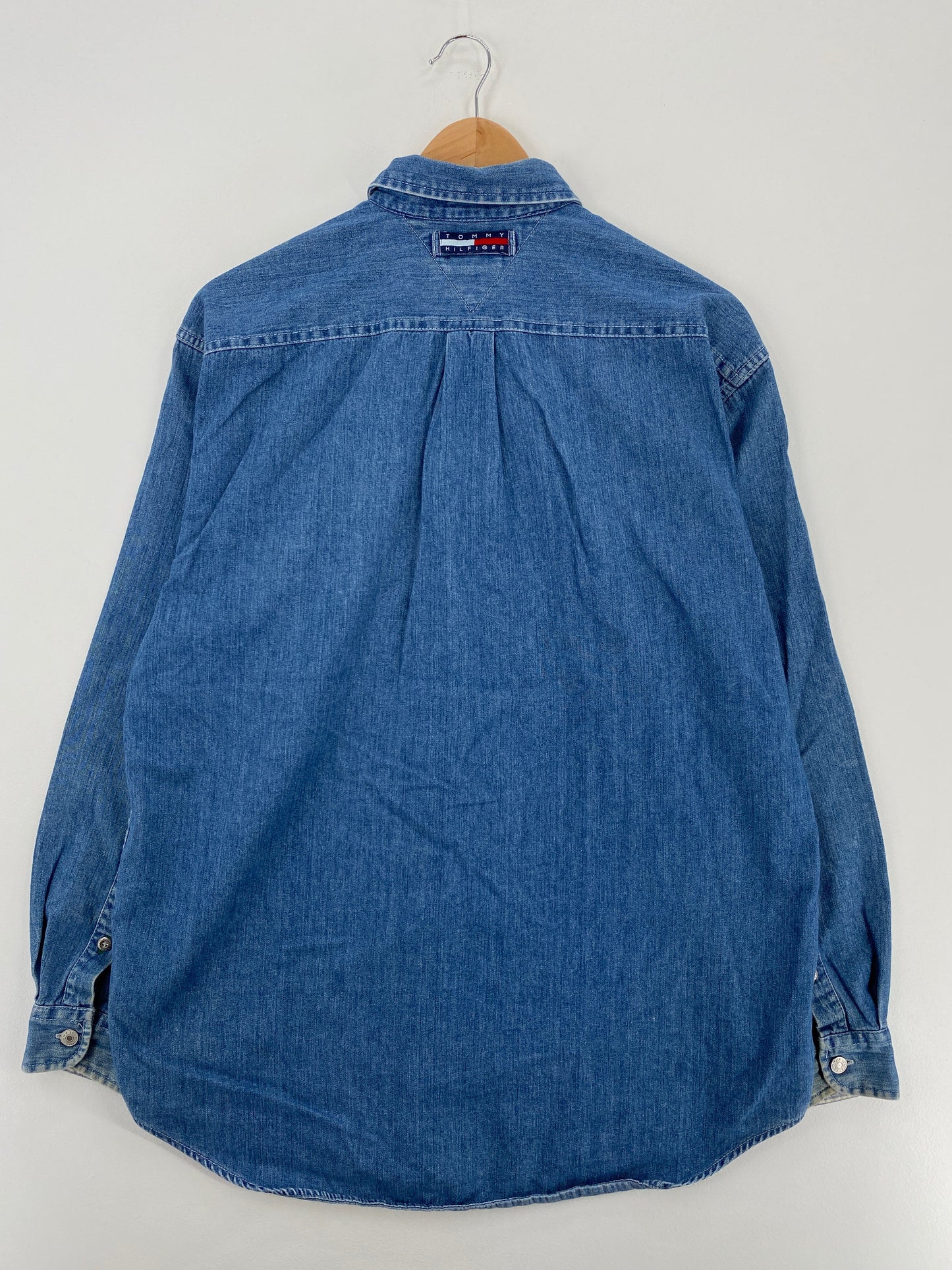 90’s TOMMY HILFIGER Size S Vintage Button-Down Shirt / G3254B