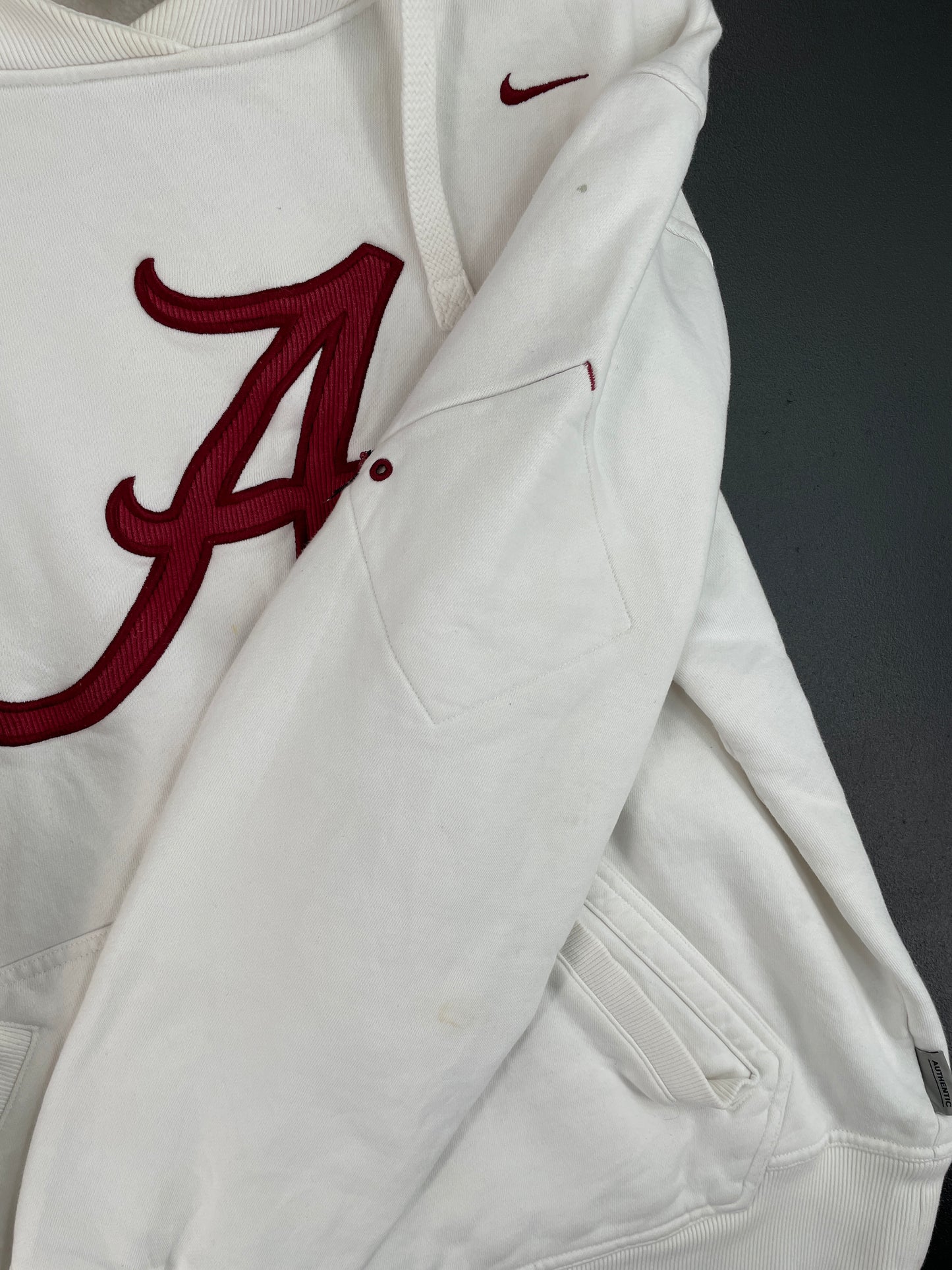 00' NIKE x ALABAMA Size M Vintage Hoodie Sweat-shirt / E4635S