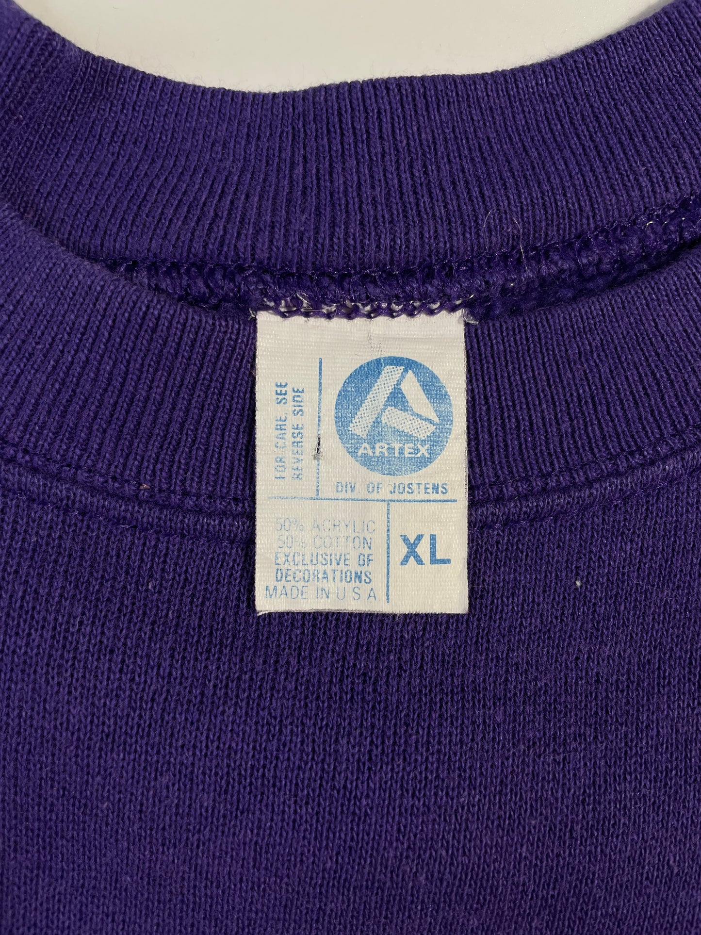 90's MINNESOTA VIKINGS Made in USA Size XL Vintage NFL Sweat-Shirt / A9468
