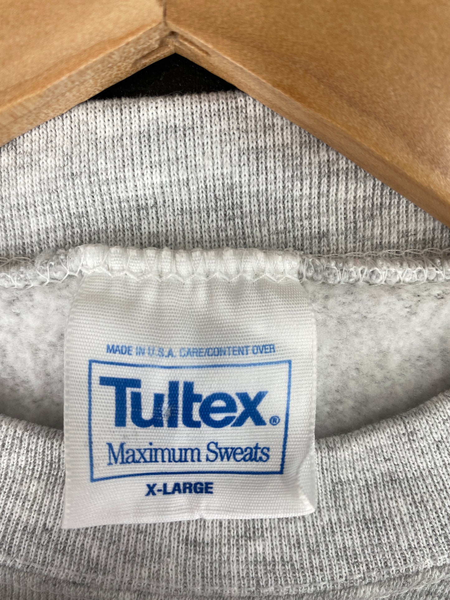 1992 ATLANTA BRAVES Made in USA Size XL Vintage MLB Sweat-Shirt / A4958